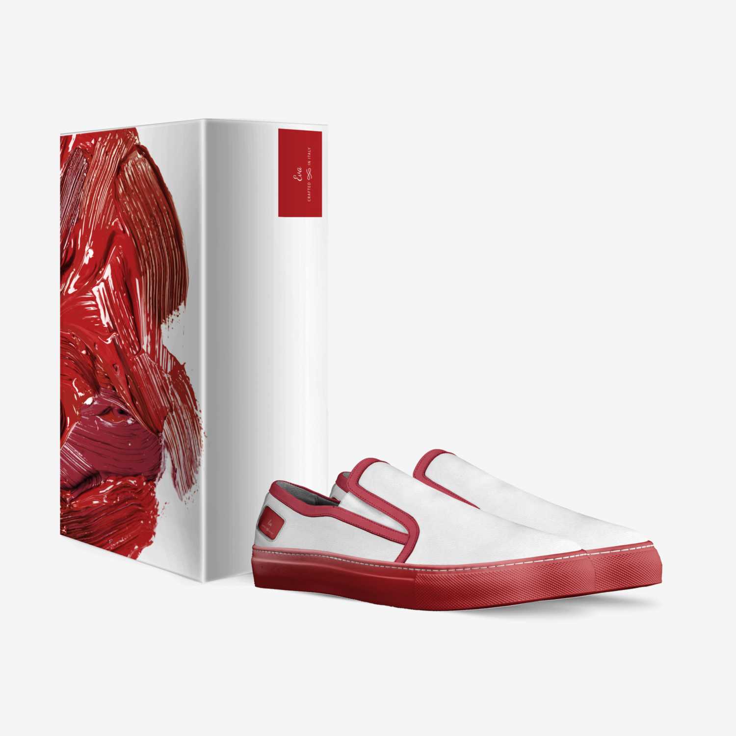 Eva custom made in Italy shoes by Erica Hoffman | Box view