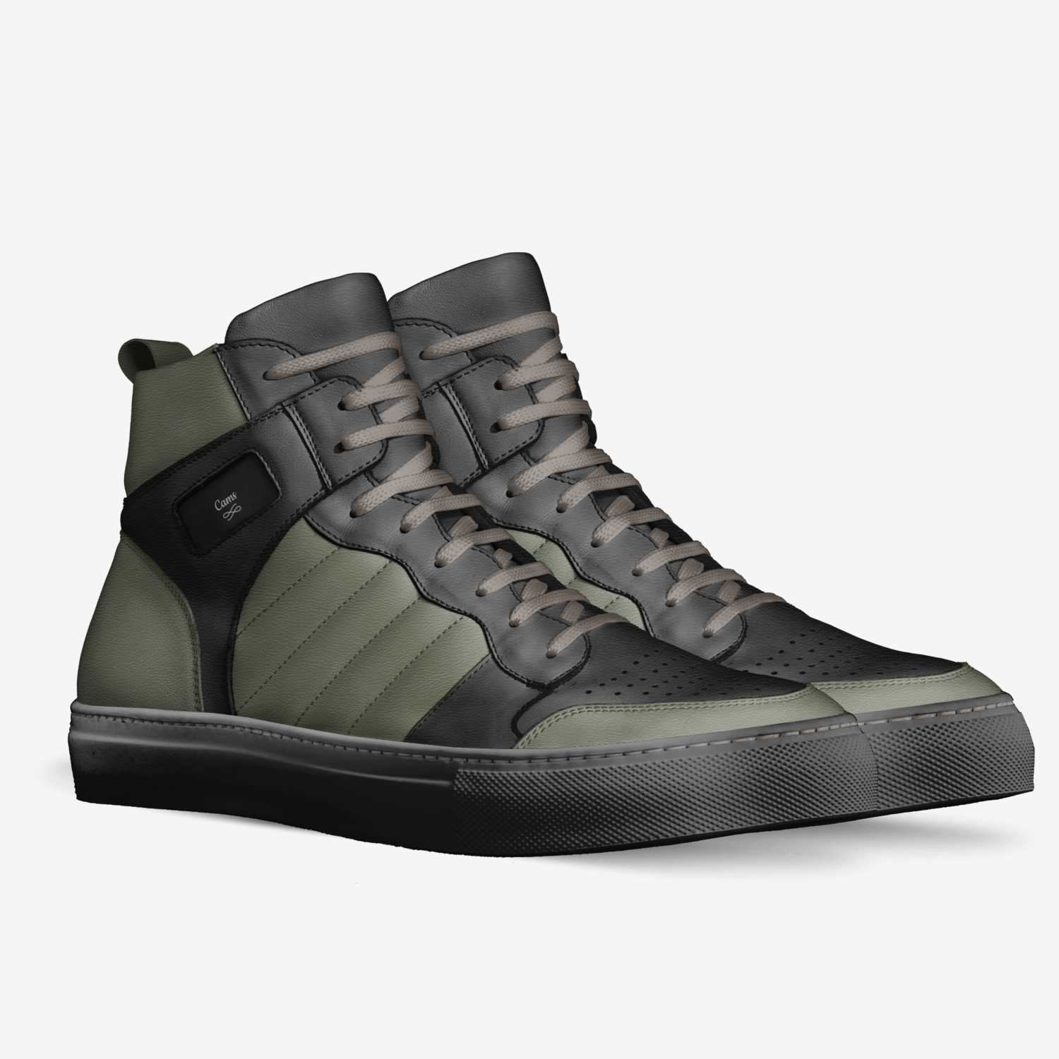 Cams custom made in Italy shoes by Canren | Double view
