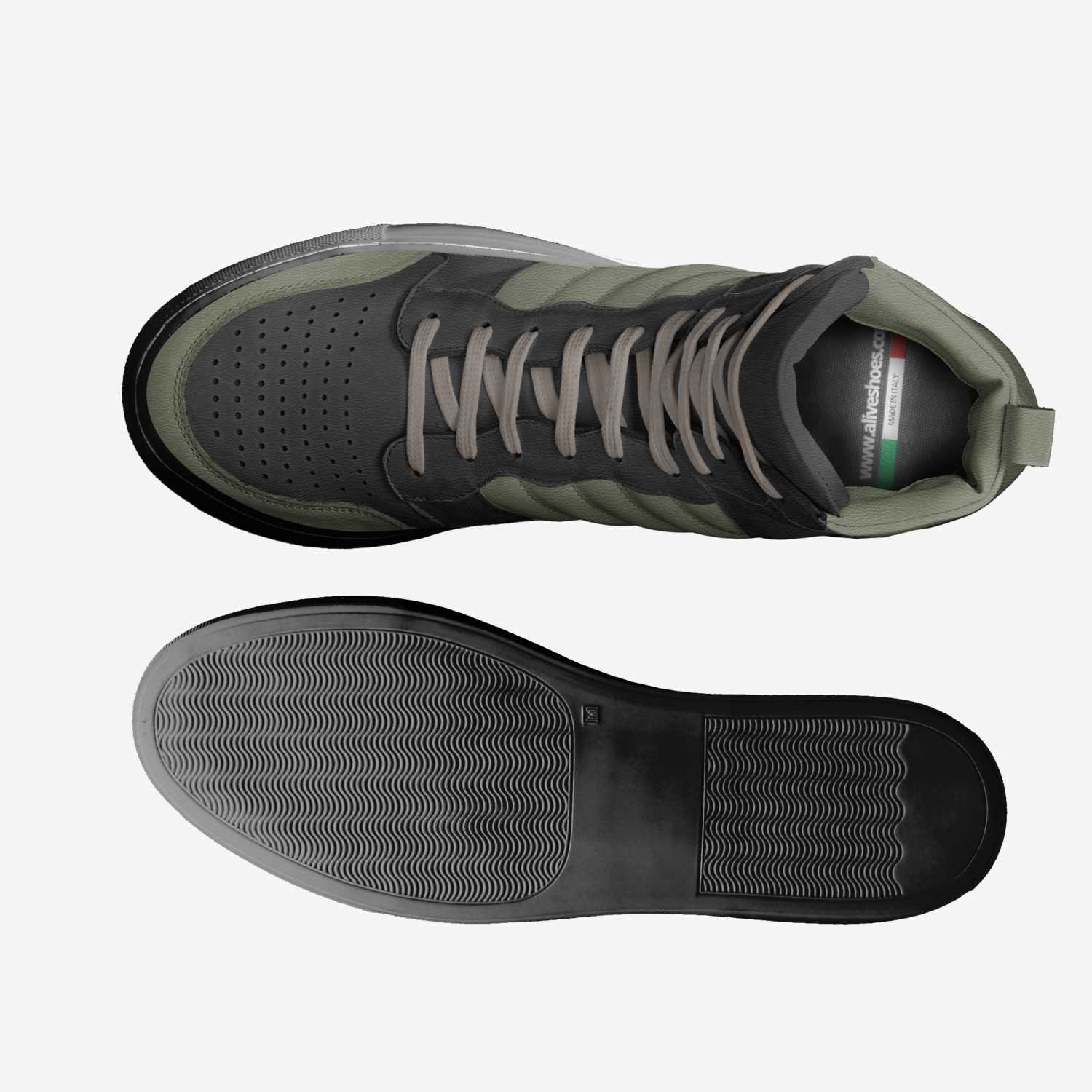 Cams custom made in Italy shoes by Canren | Top view