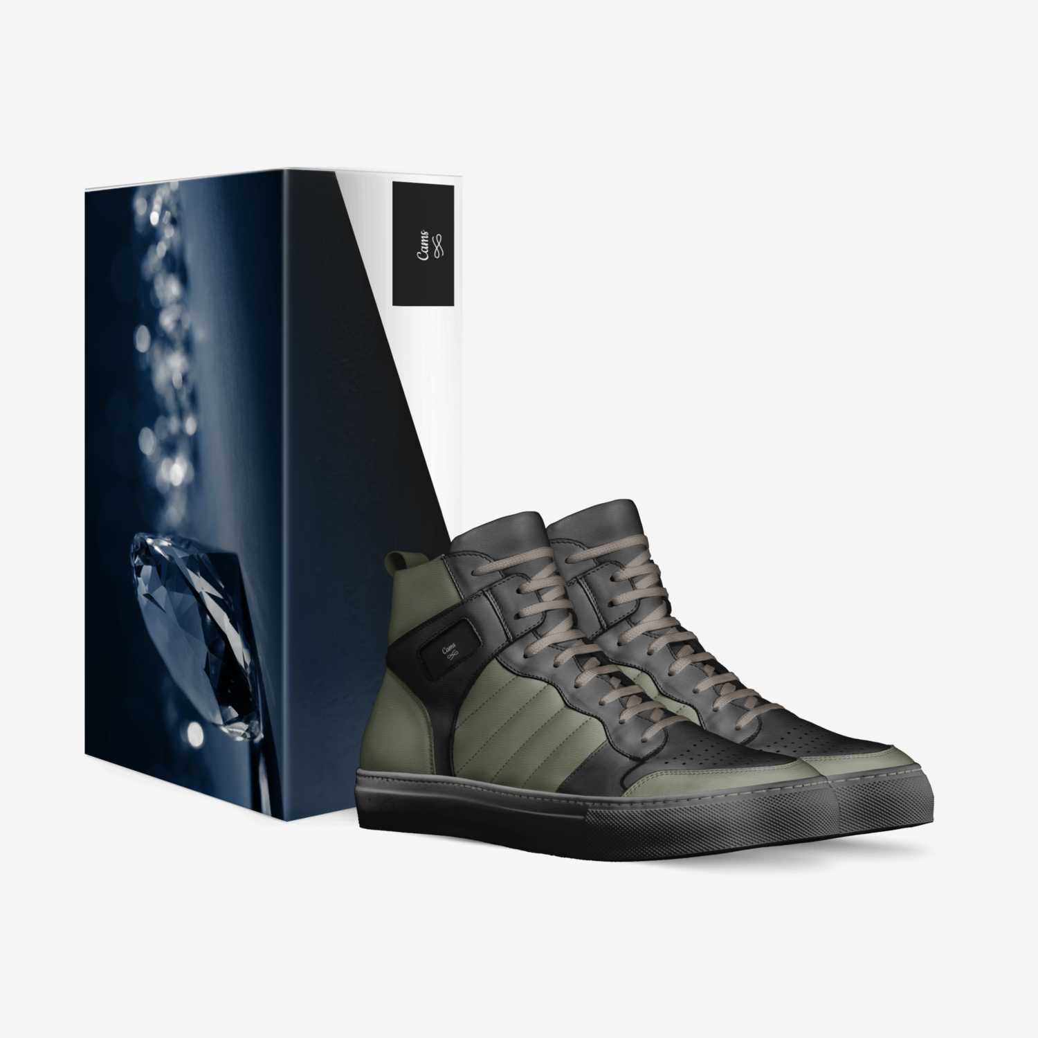 Cams custom made in Italy shoes by Canren | Box view