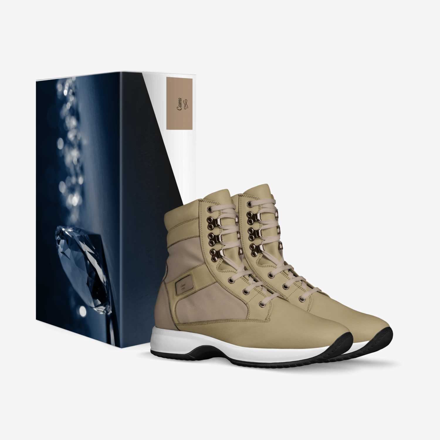 Cams custom made in Italy shoes by Canren | Box view