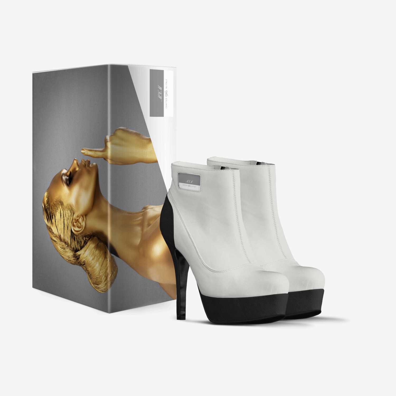 MXM custom made in Italy shoes by vanisha | Box view