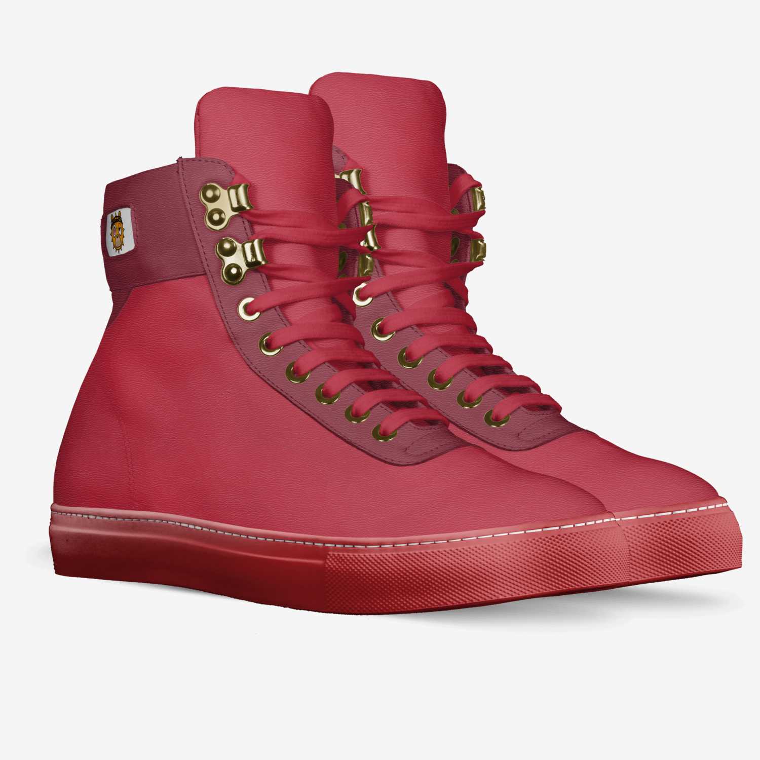 Chief Keef custom made in Italy shoes by Alexander Pitt | Double view