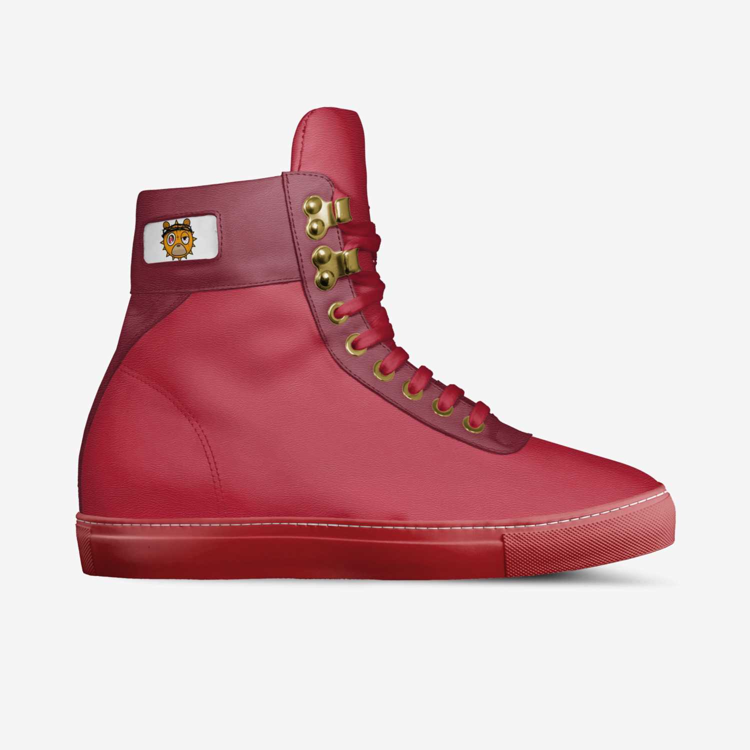 Chief Keef custom made in Italy shoes by Alexander Pitt | Side view