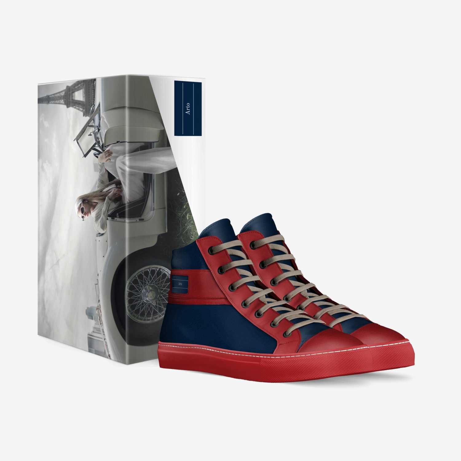 Arto custom made in Italy shoes by Fortunate Mahlangu | Box view