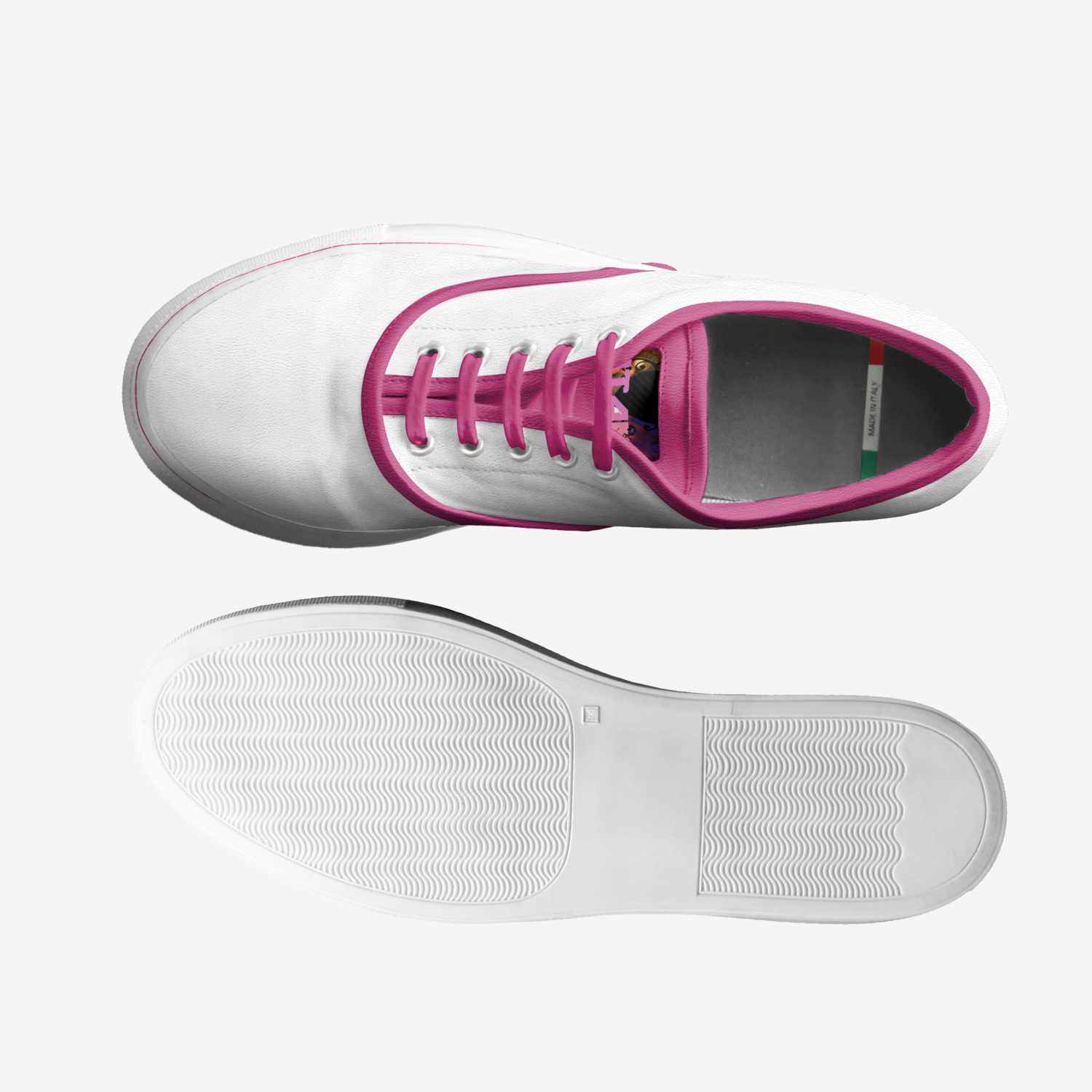 itani custom made in Italy shoes by Amanda J. Itani | Top view