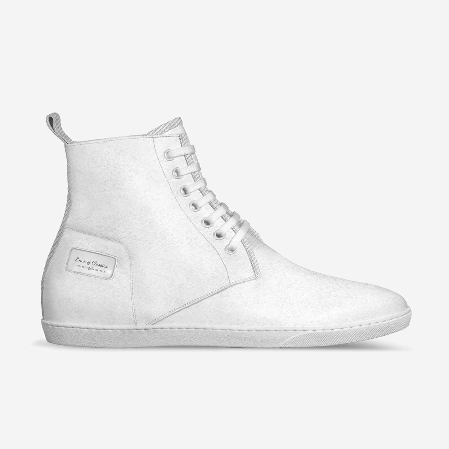 E'morej Classics custom made in Italy shoes by Lateef Williams | Side view