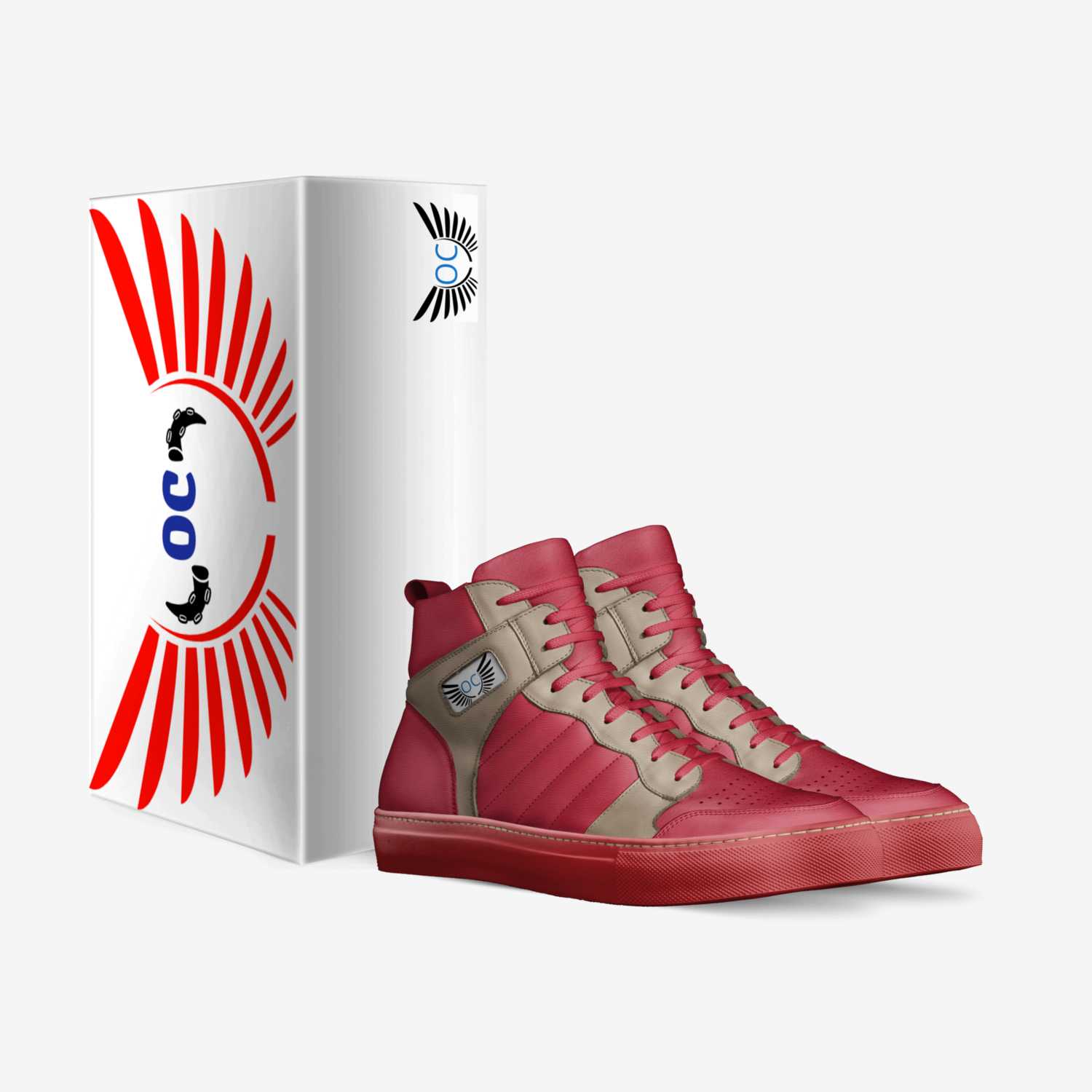 OC custom made in Italy shoes by Aidan Grove | Box view