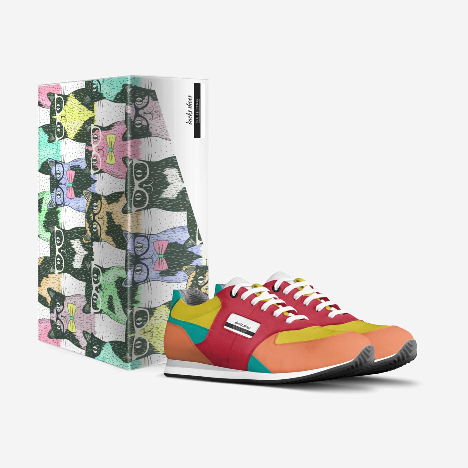 dacks shoes custom made in Italy shoes by Philani Nile Gqamana | Box view