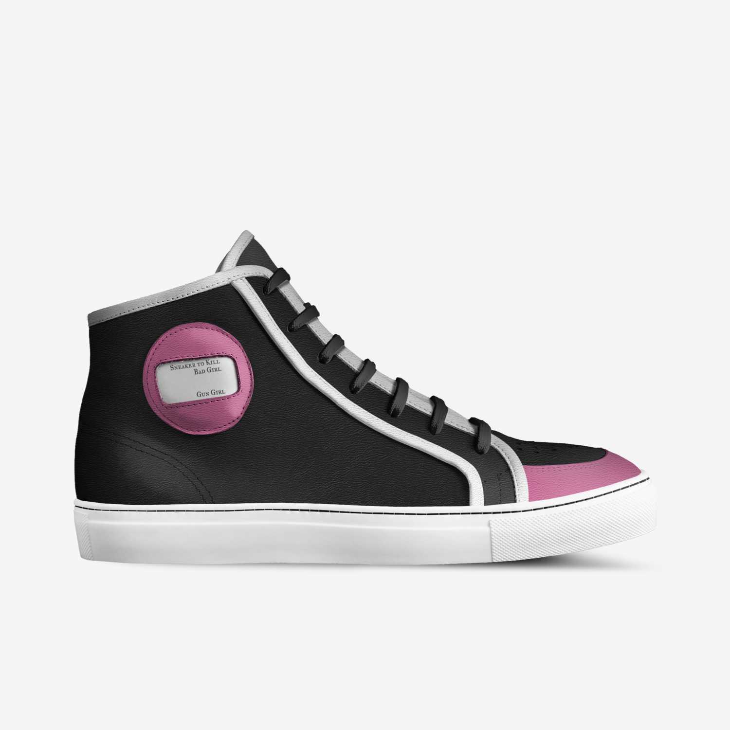 Bad Girl custom made in Italy shoes by Saosene Fox | Side view