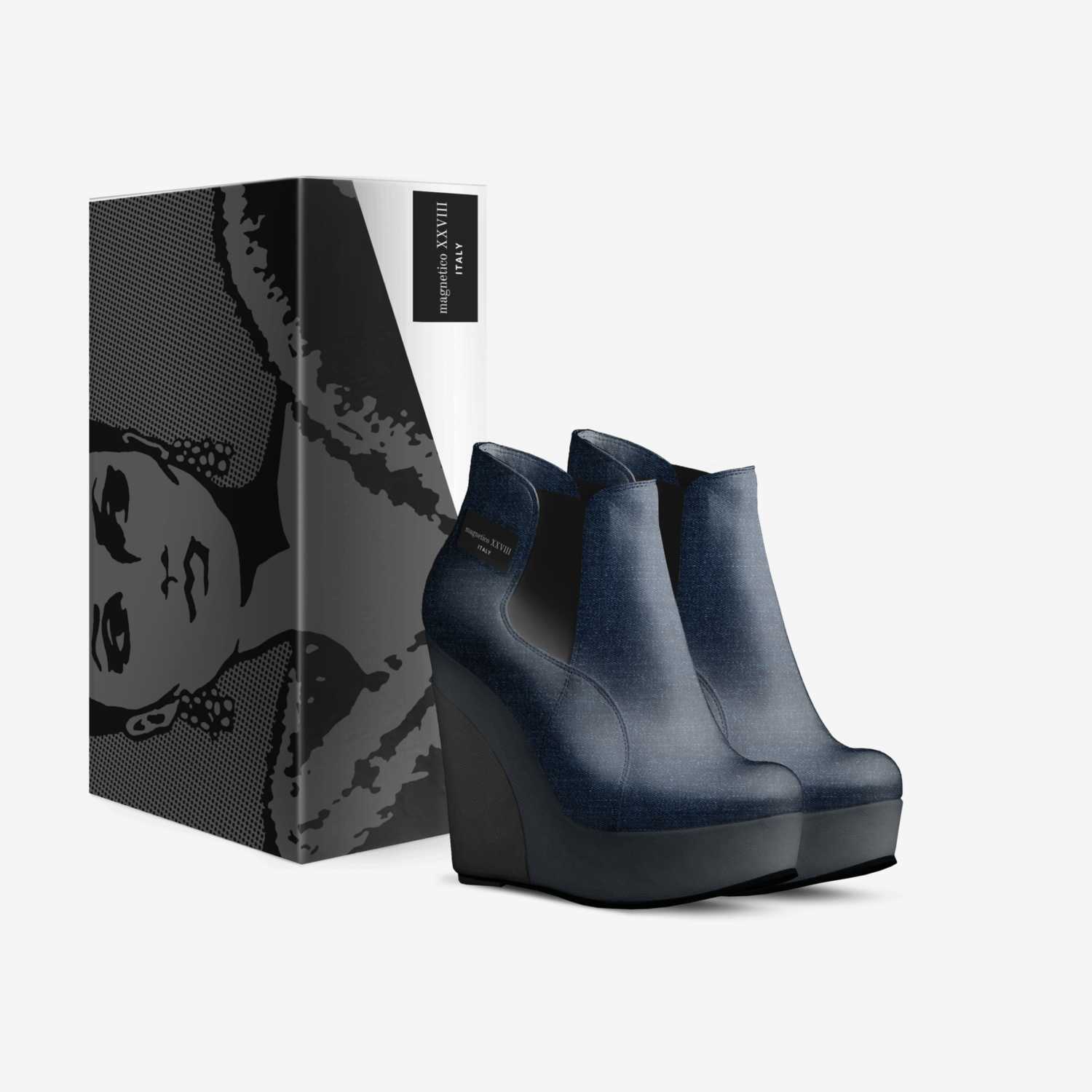 magnetico XXVIII custom made in Italy shoes by Jesús Sandoval | Box view