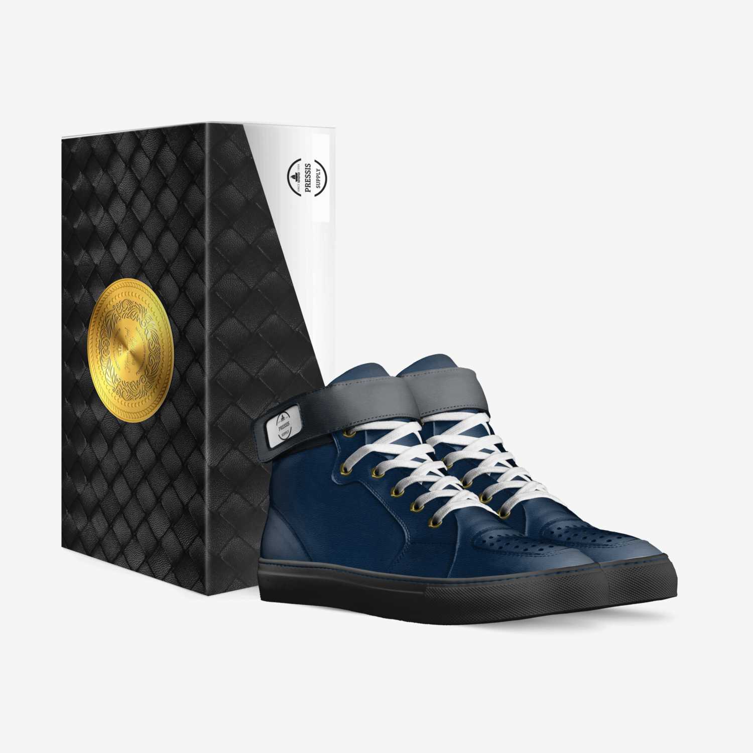 Pressis custom made in Italy shoes by Sniperellite | Box view