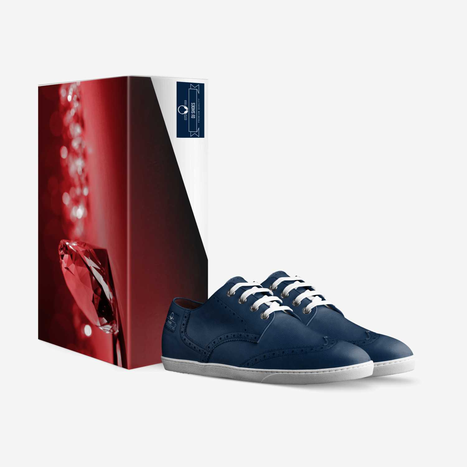 Dj shoes custom made in Italy shoes by Kaleb Nielson | Box view