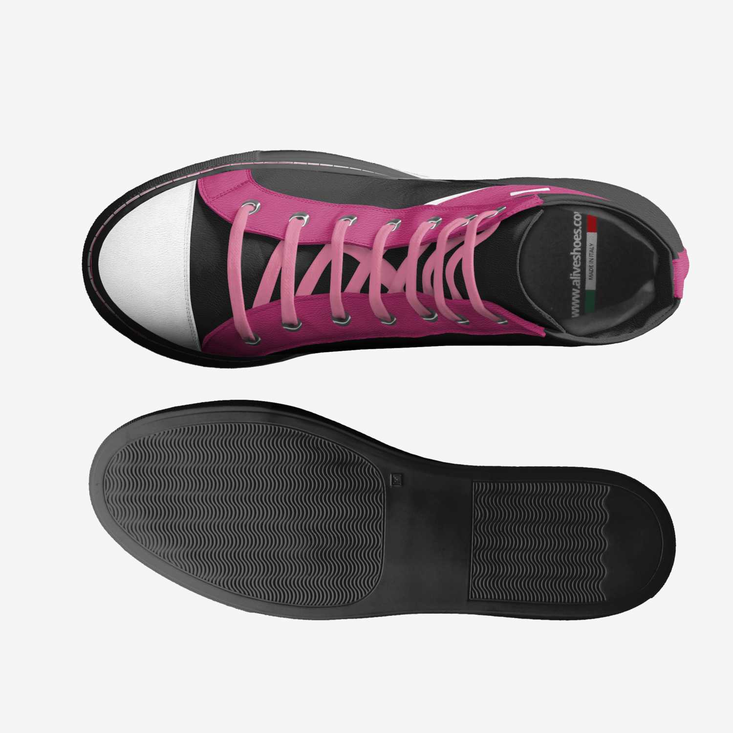 Maverick custom made in Italy shoes by Josselyn Ruiz | Top view