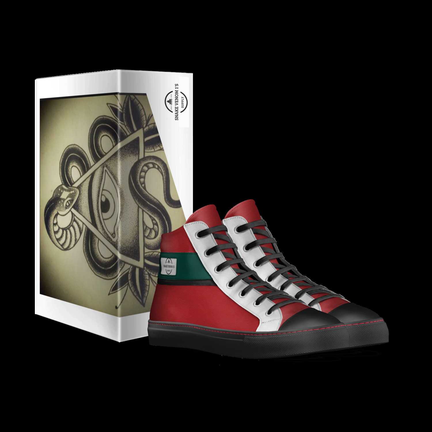 Snake Venom 1 s A Custom Shoe concept by Evan Stanley