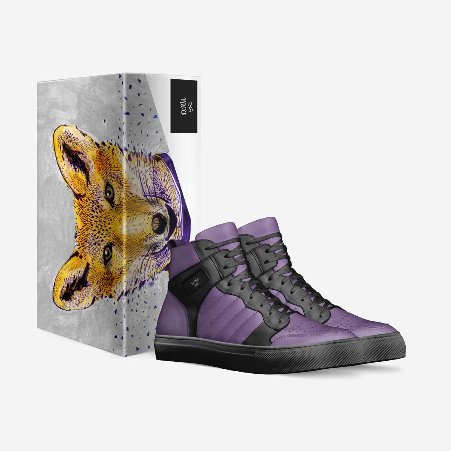 DIVA custom made in Italy shoes by Julia Lewis Lewis | Box view