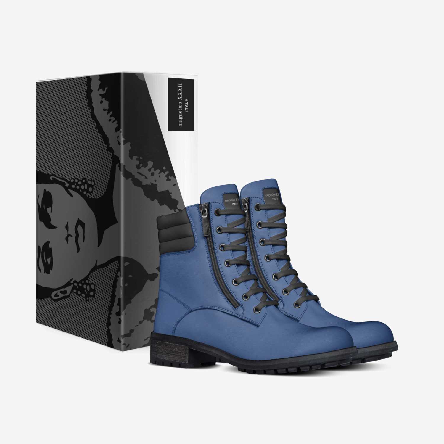 magnetico XXXII custom made in Italy shoes by Jesús Sandoval | Box view