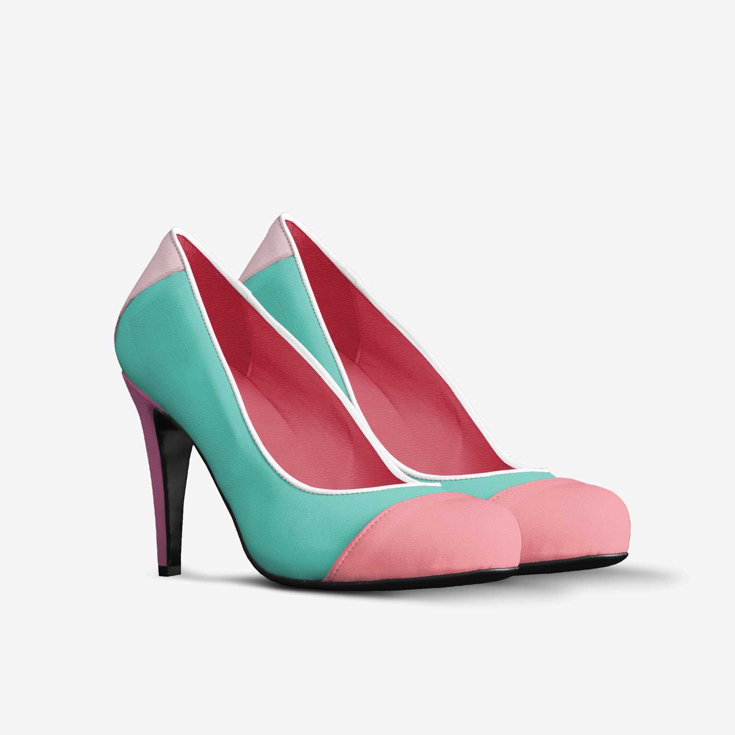 Dee's Shoes custom made in Italy shoes by Danielle Peterson | Double view