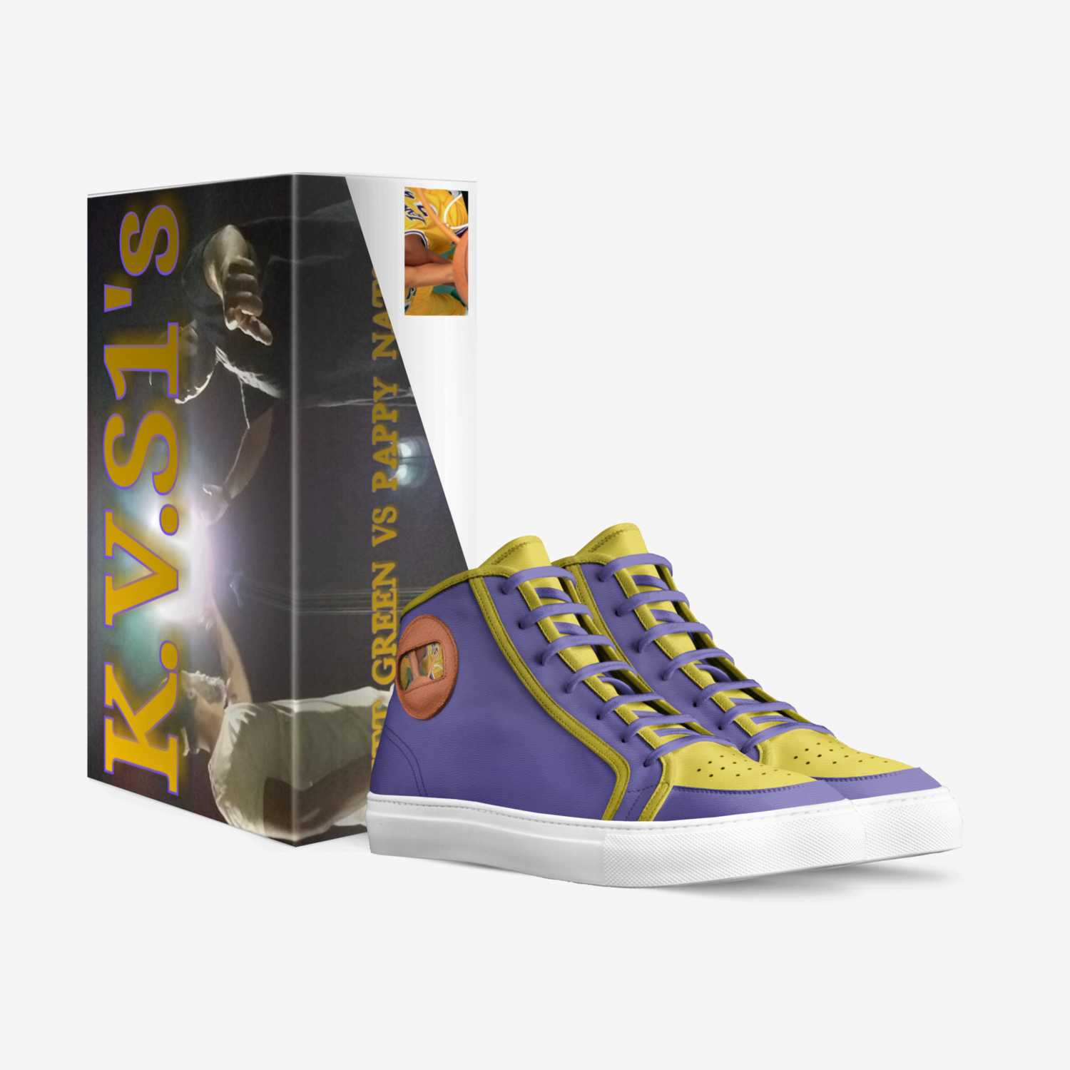 KVS1'S custom made in Italy shoes by Pappy Natson | Box view