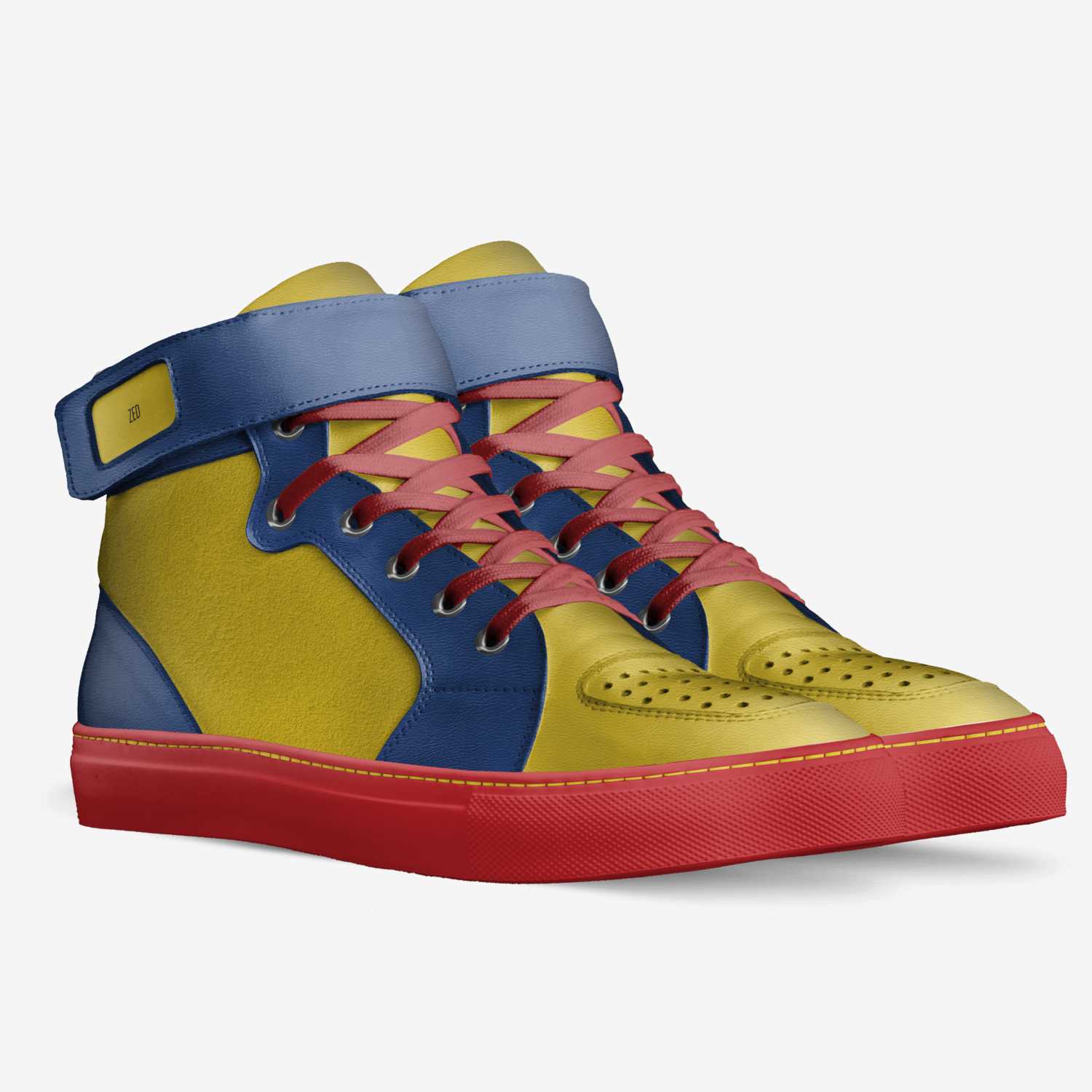 Zed custom made in Italy shoes by Zayd Abo Shala | Double view