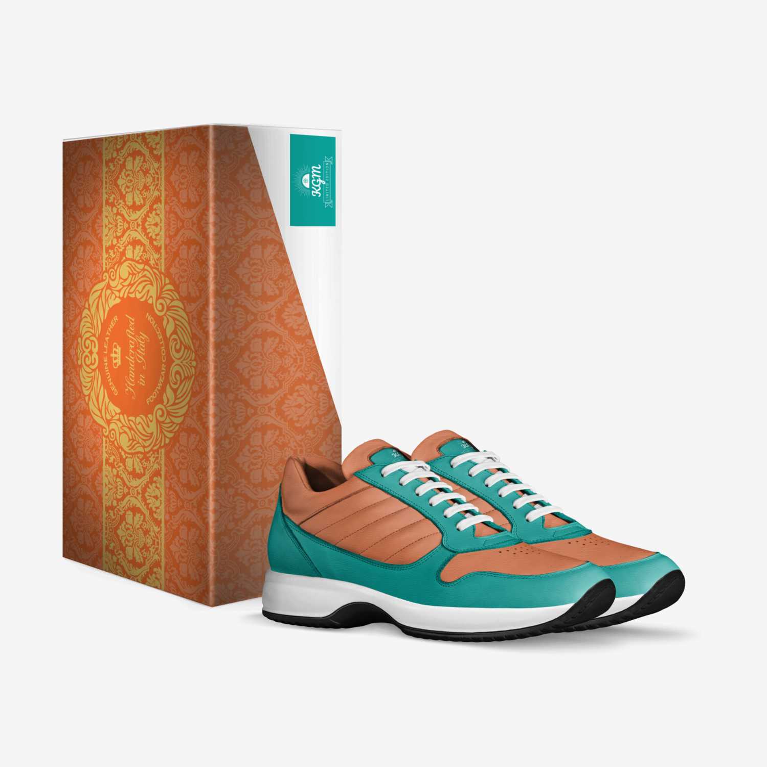 KGM custom made in Italy shoes by Glock Mane | Box view