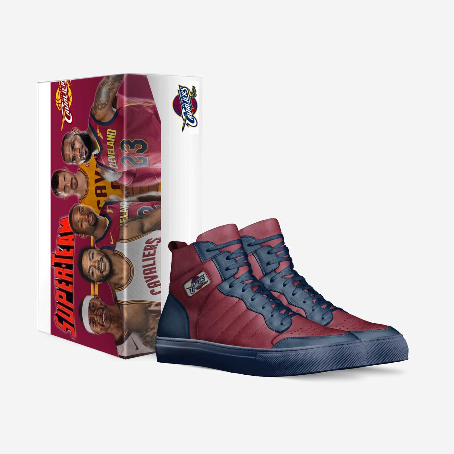 cavaliers custom made in Italy shoes by Jordam | Box view