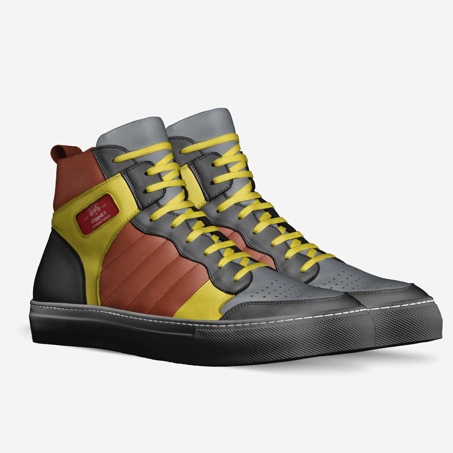 Clipps$ 3 custom made in Italy shoes by Bclipps Ali | Double view