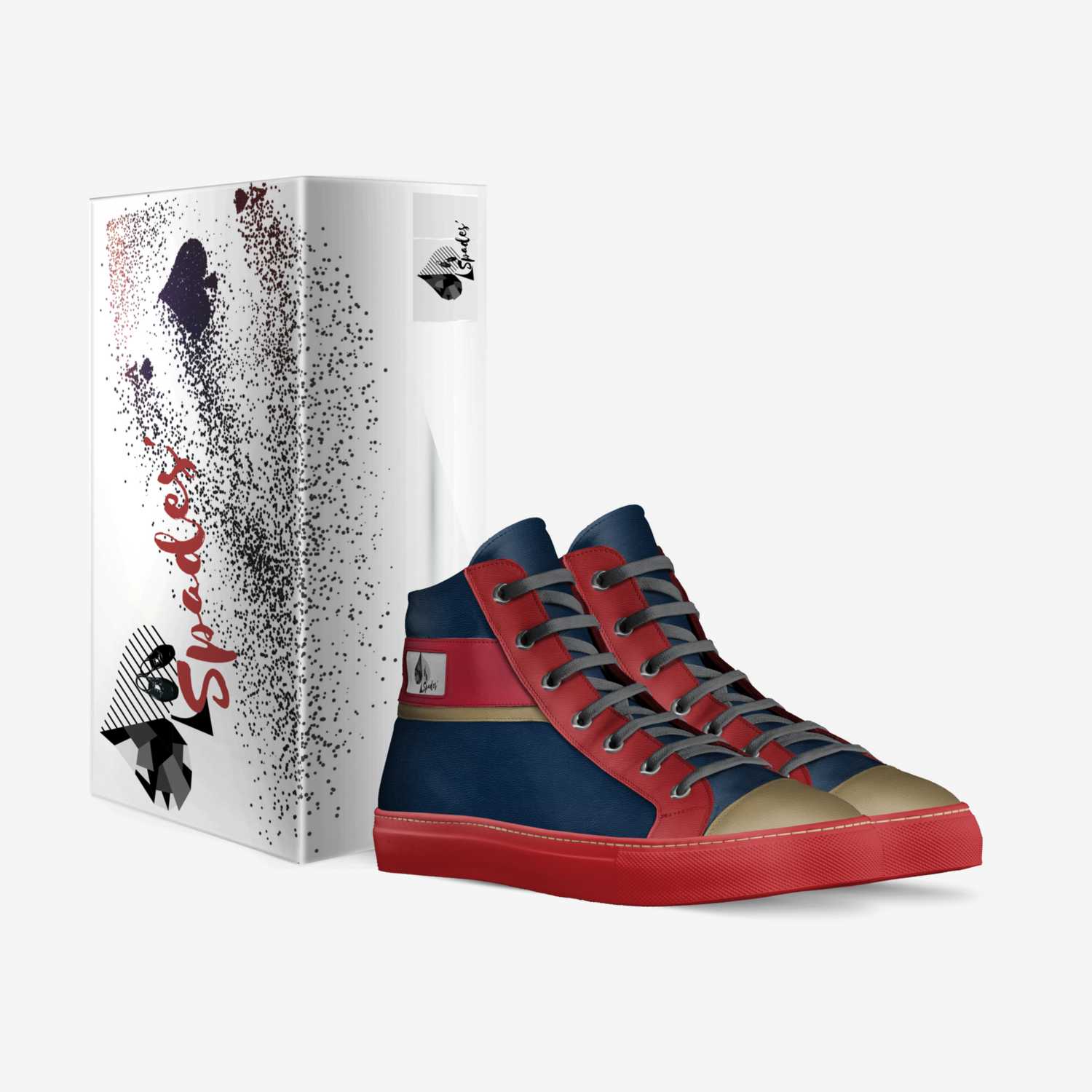 Ace of Spades custom made in Italy shoes by Davide Spadone | Box view