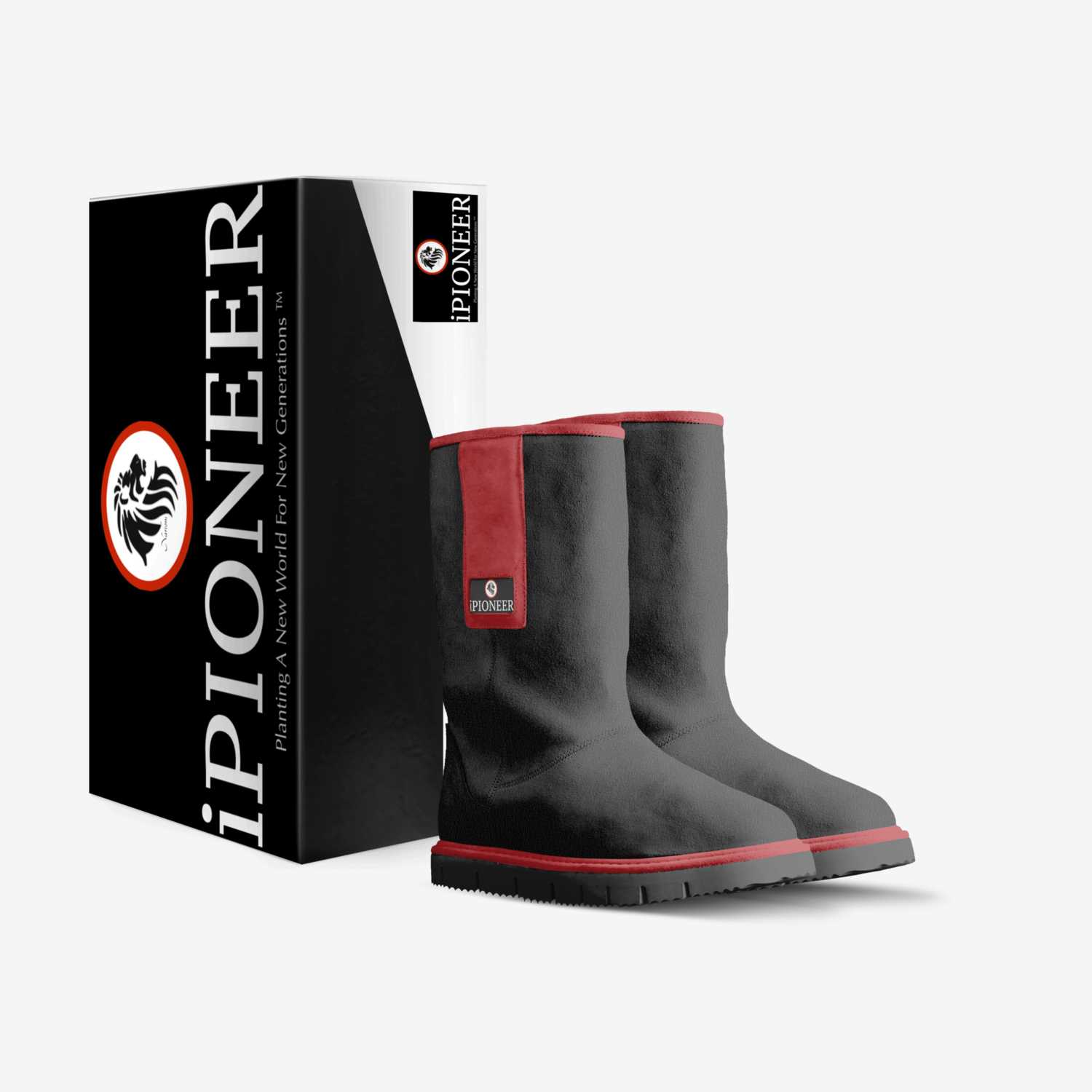 iPioneerPrettyGirl custom made in Italy shoes by Marlon D. Hester Sr. | Box view