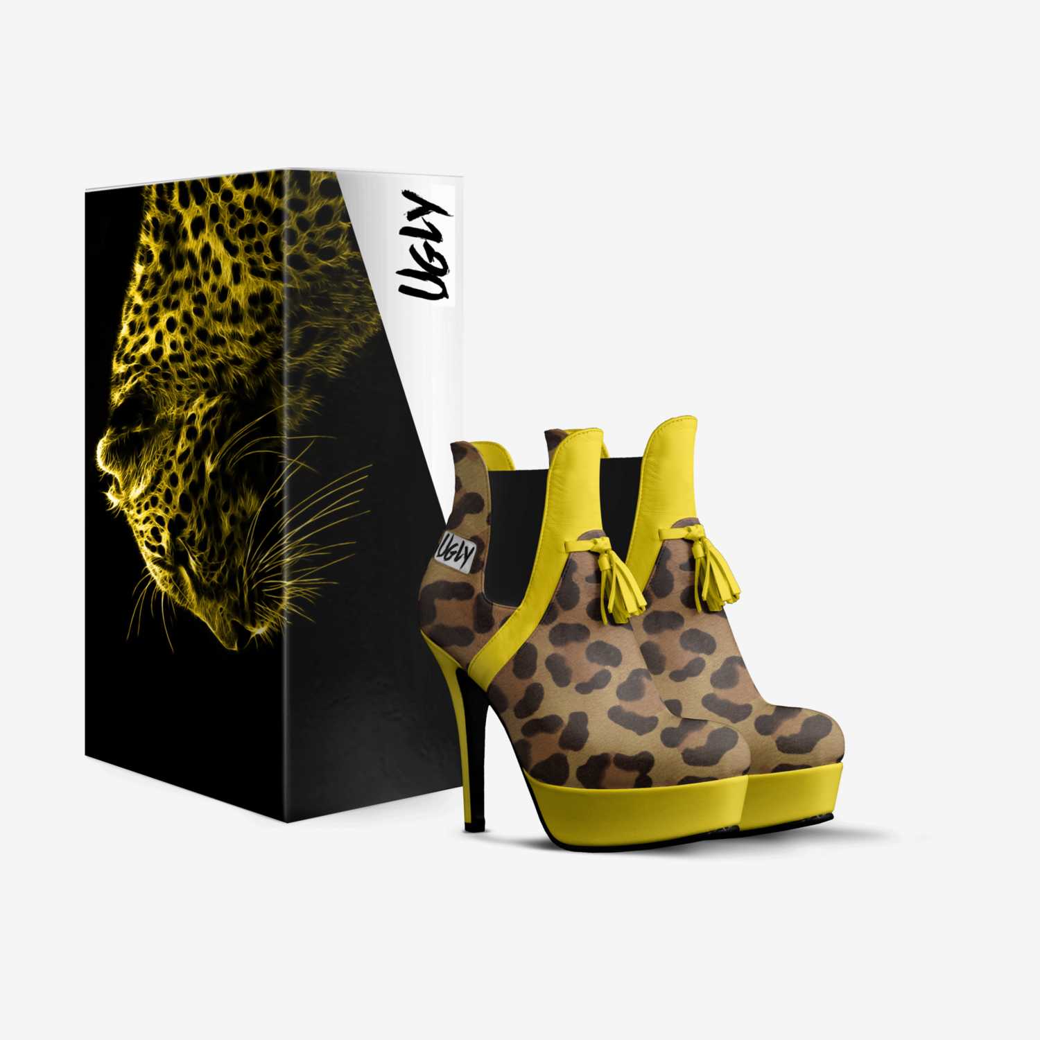 Spade custom made in Italy shoes by Ugly Bae | Box view