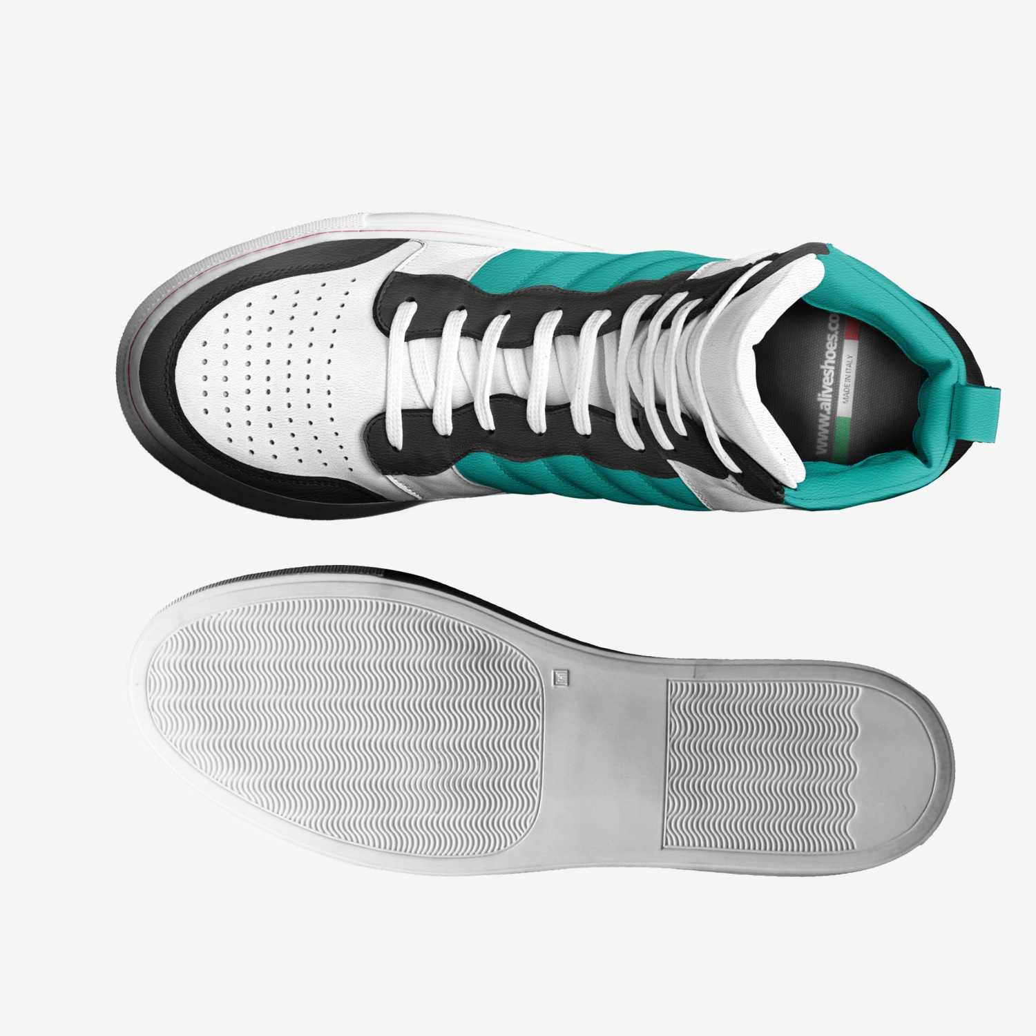 Jb 13's custom made in Italy shoes by Jeremy | Top view