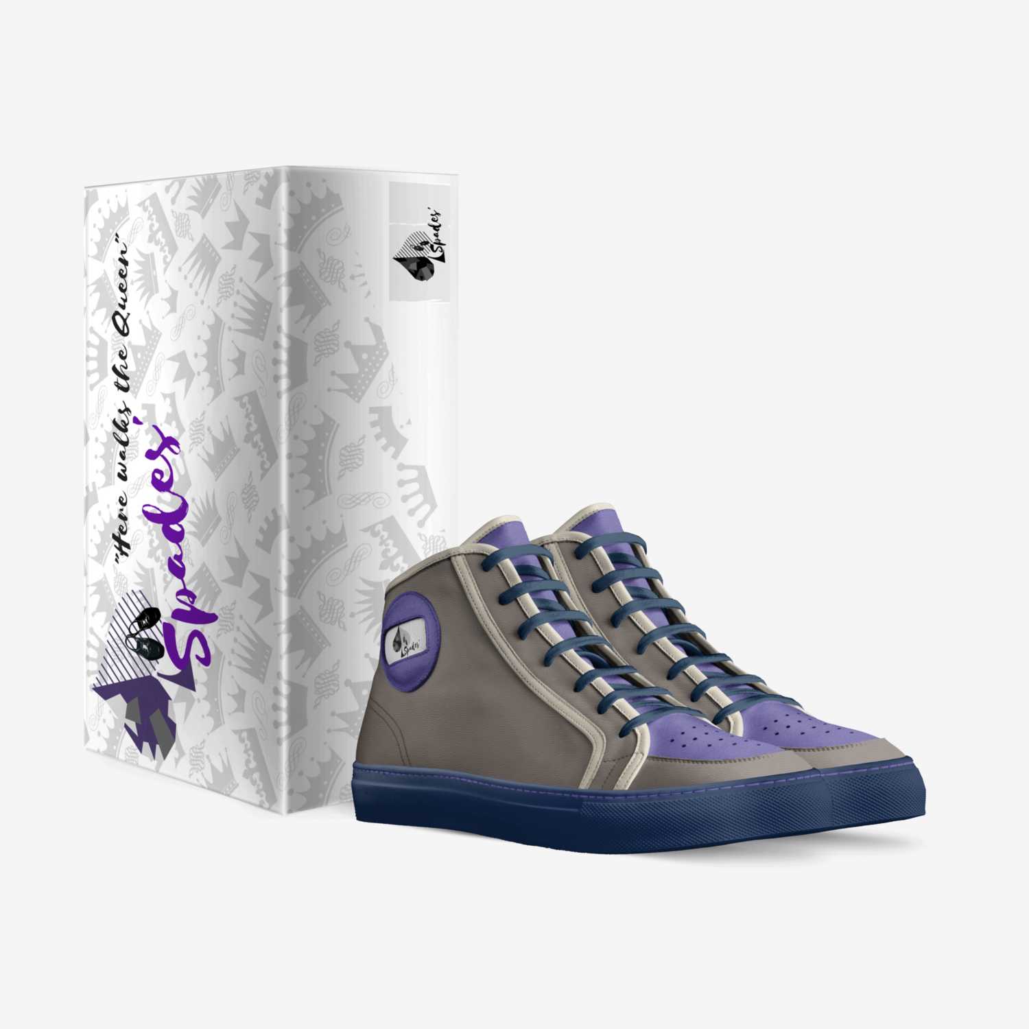 Queen of Spades custom made in Italy shoes by Davide Spadone | Box view