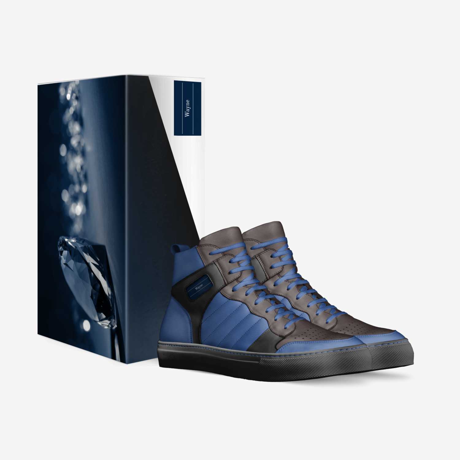 Wayne custom made in Italy shoes by Ayrehaud Jones | Box view