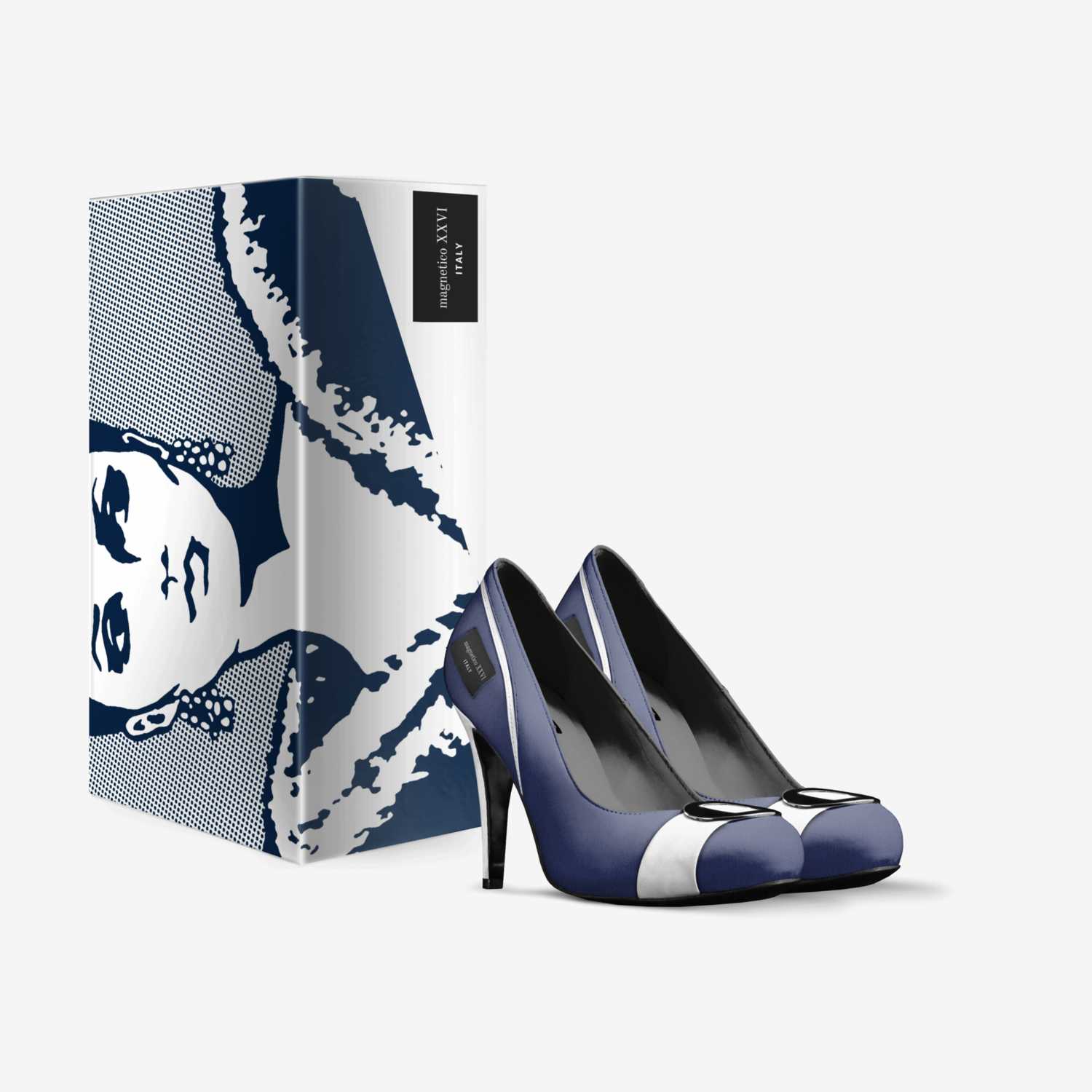 magnetico XXVI custom made in Italy shoes by Jesús Sandoval | Box view