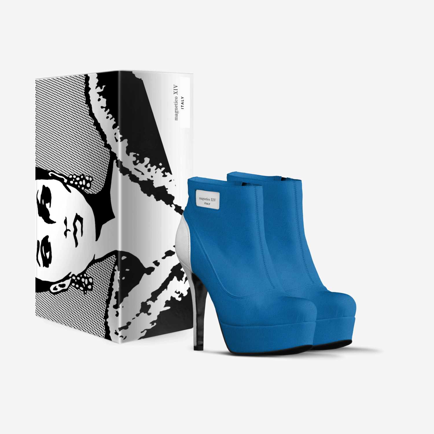 magnetico XIV custom made in Italy shoes by Jesús Sandoval | Box view