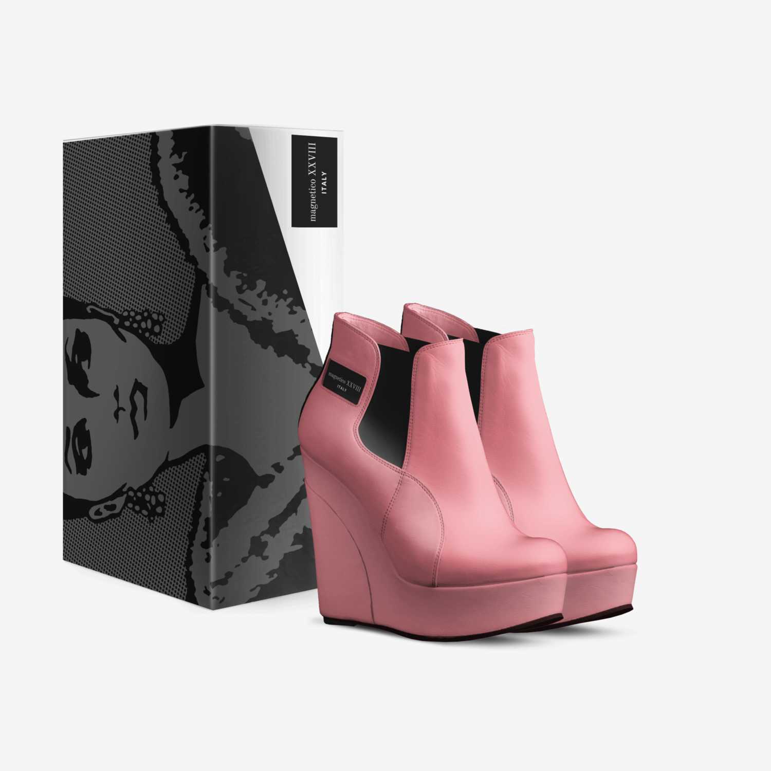 magnetico XXVIII custom made in Italy shoes by Jesús Sandoval | Box view