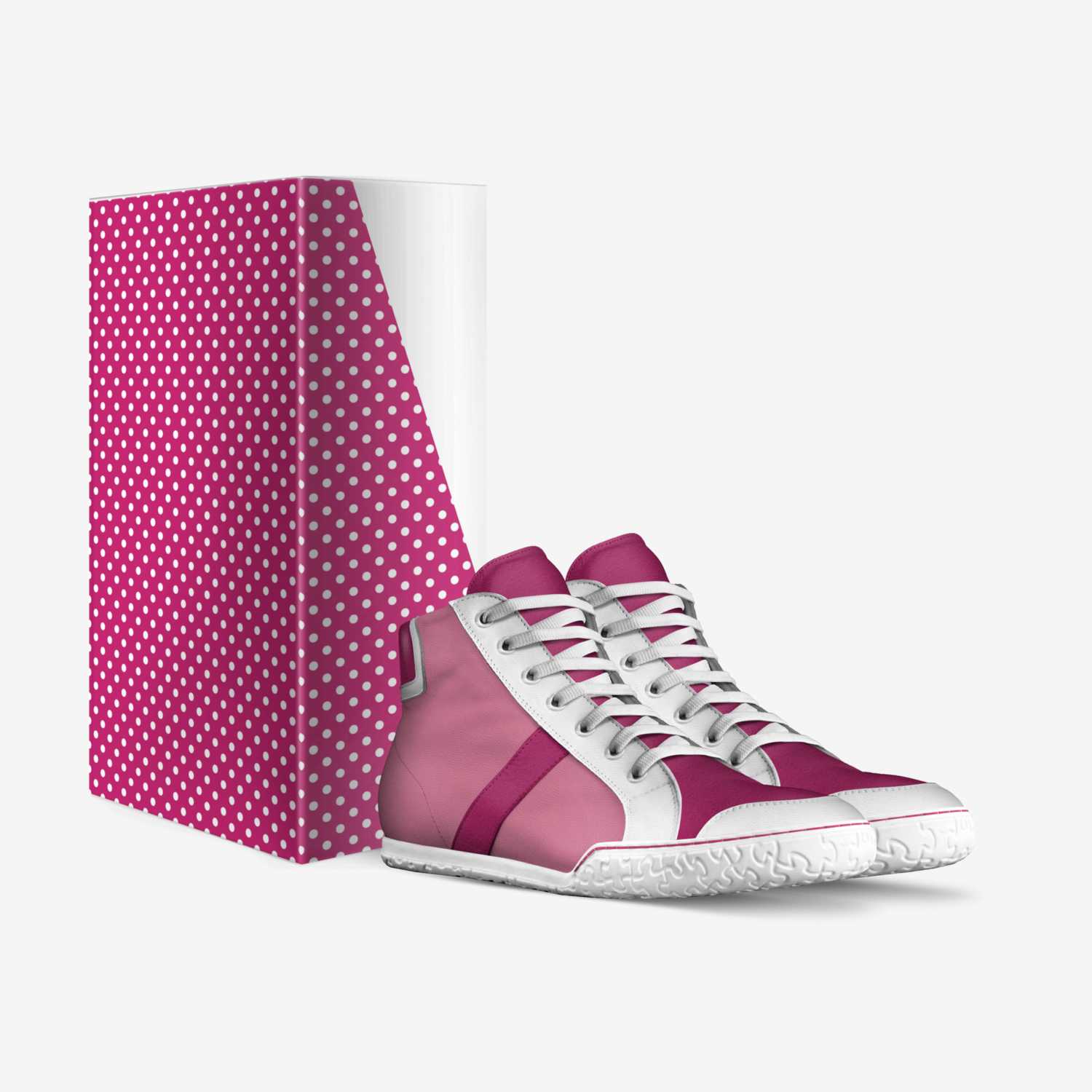 Pinky custom made in Italy shoes by Beatrice Redi | Box view