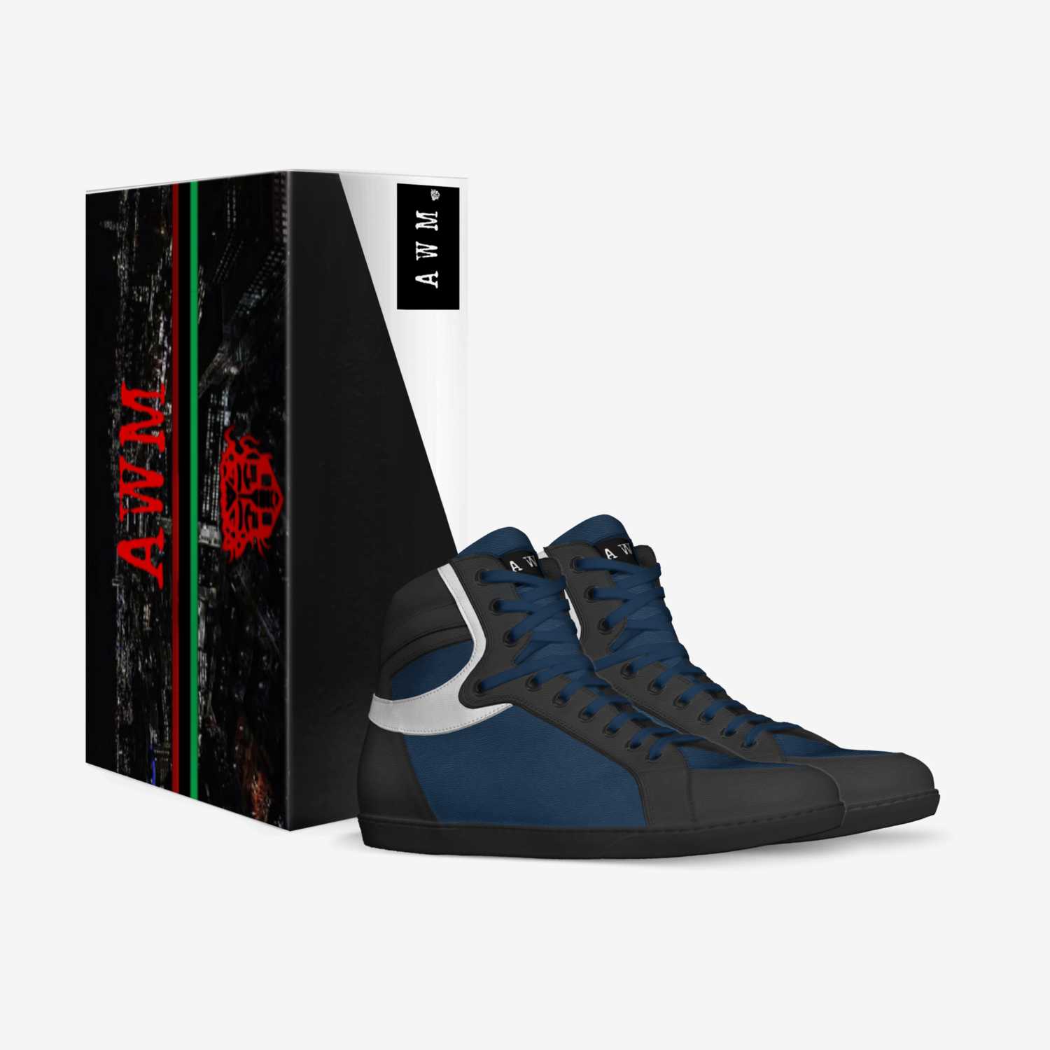 AWM custom made in Italy shoes by African War Mask | Box view