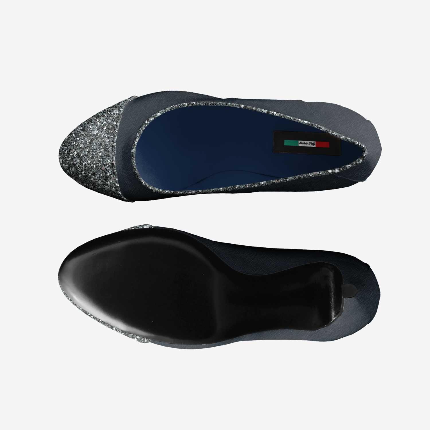 Eliza custom made in Italy shoes by Beatrice Redi | Top view