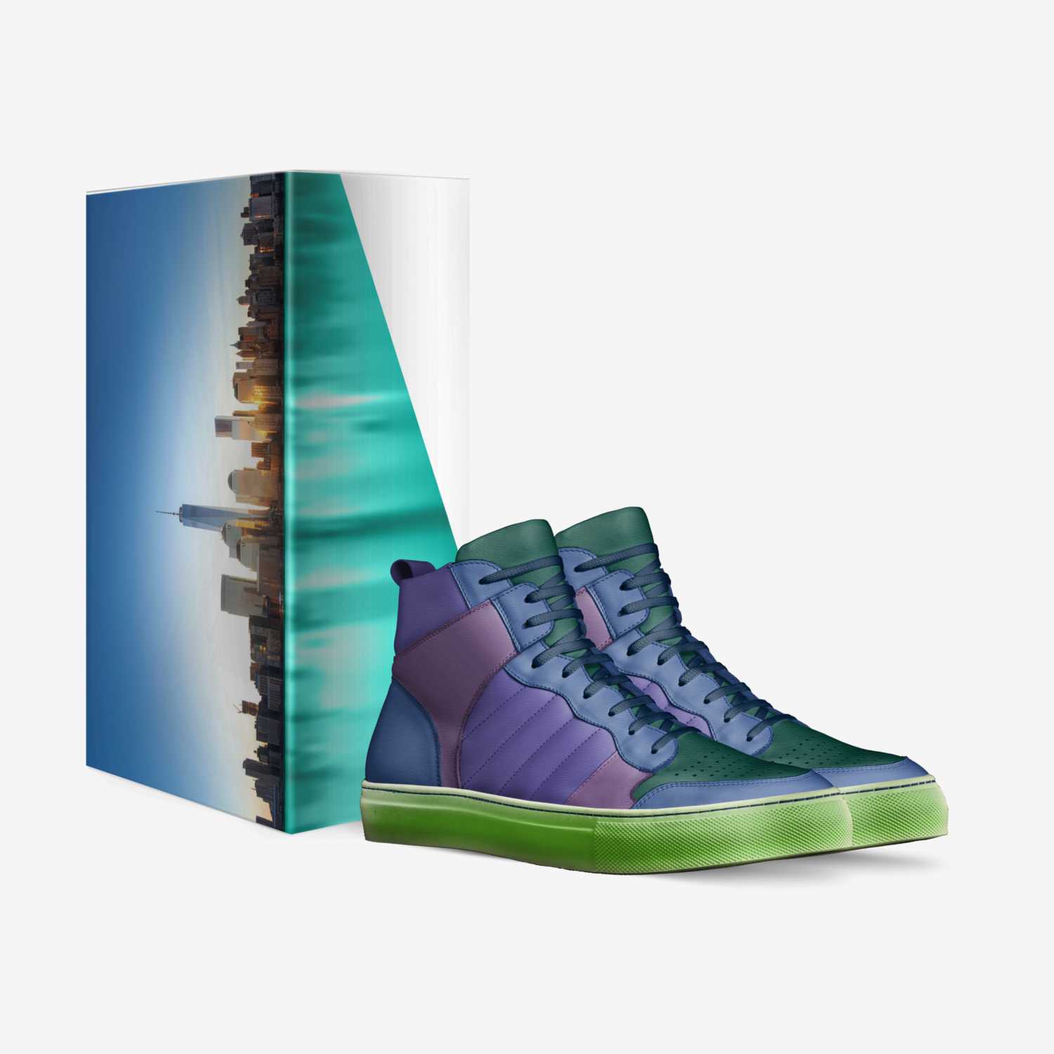 Nightshine custom made in Italy shoes by Beatrice Redi | Box view