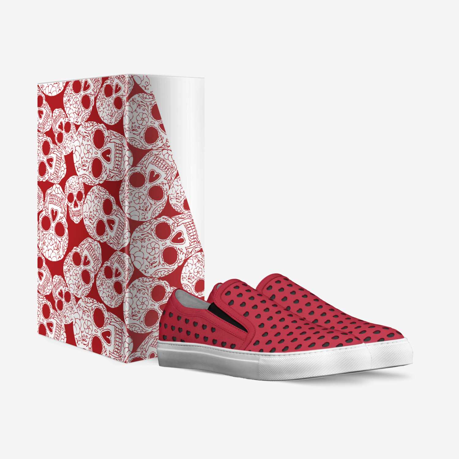 Ladybird custom made in Italy shoes by Beatrice Redi | Box view