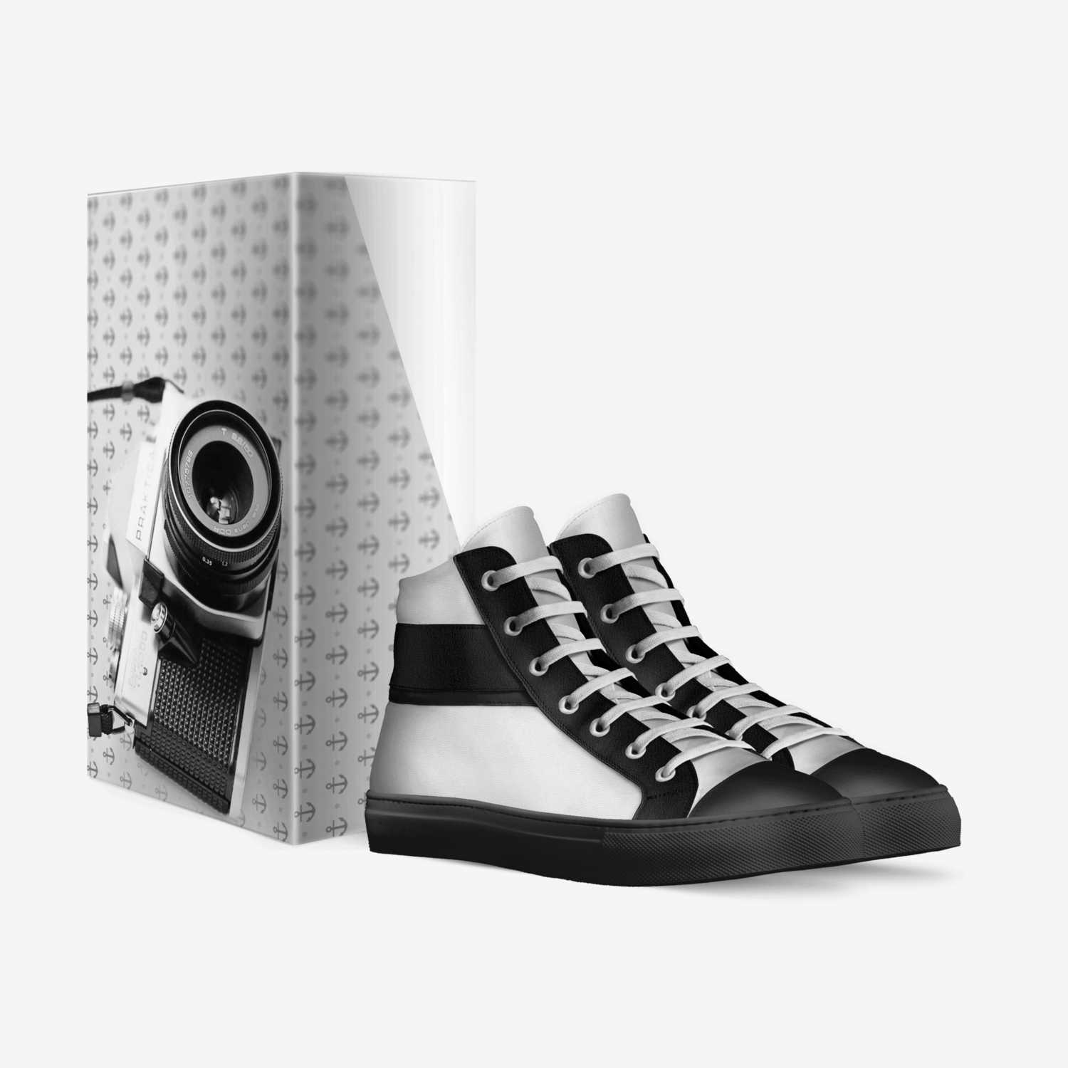 B&W custom made in Italy shoes by Beatrice Redi | Box view