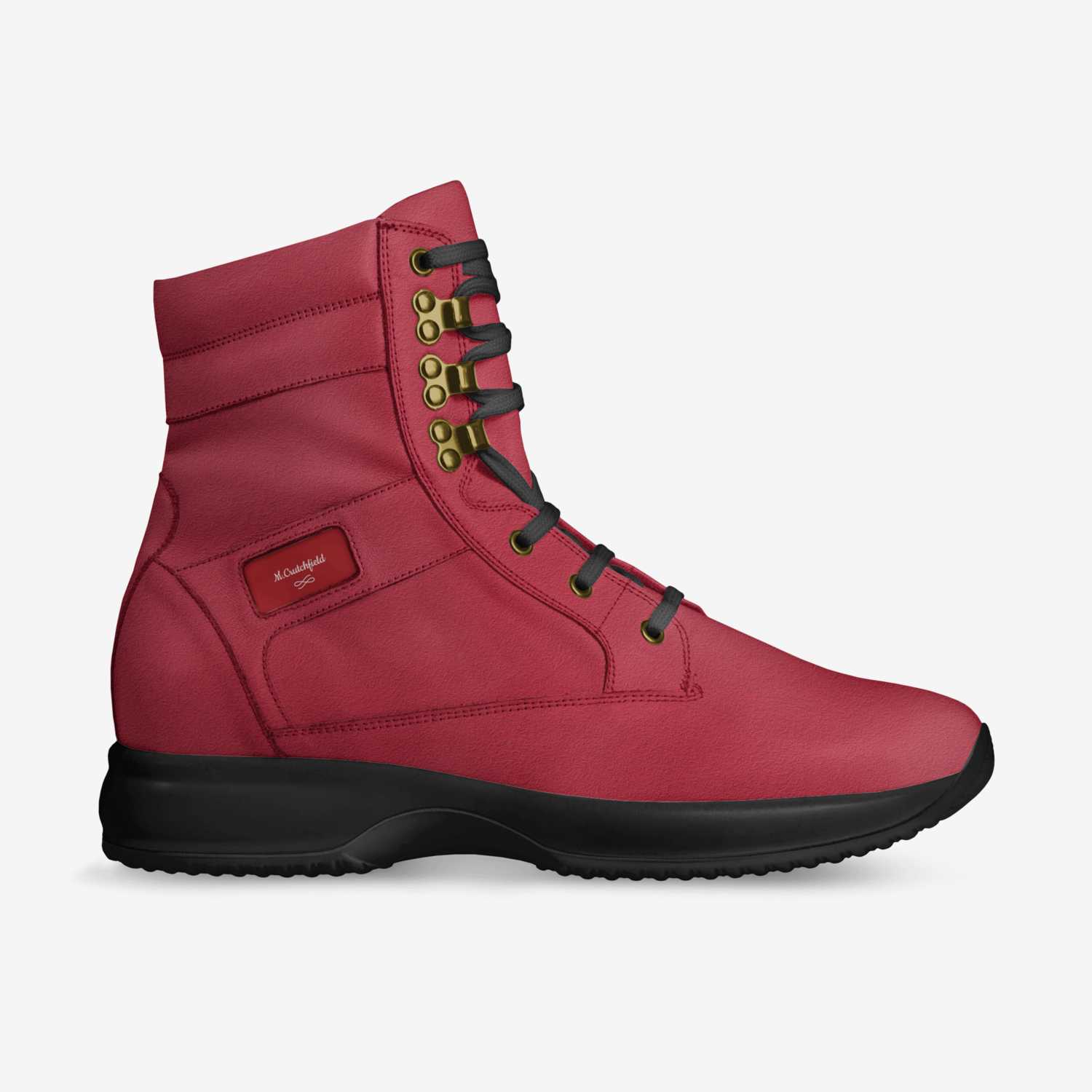 Kelz custom made in Italy shoes by Mikahail Crutchfield | Side view