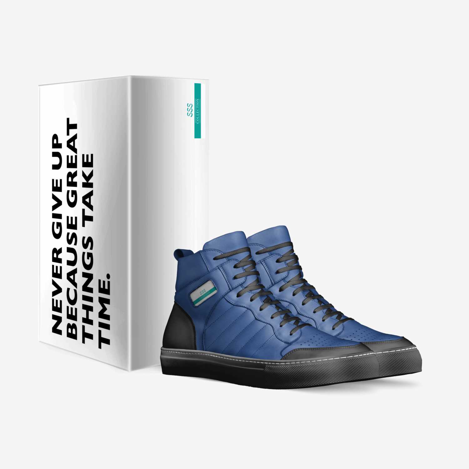 SSS custom made in Italy shoes by Xavier Sanders | Box view