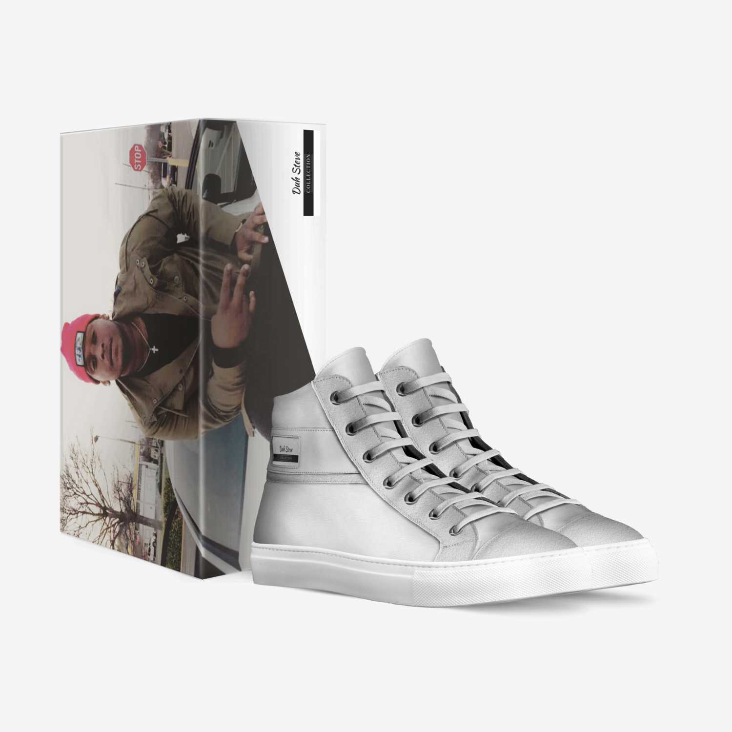 Duh Steve  custom made in Italy shoes by Randy Hilaire | Box view