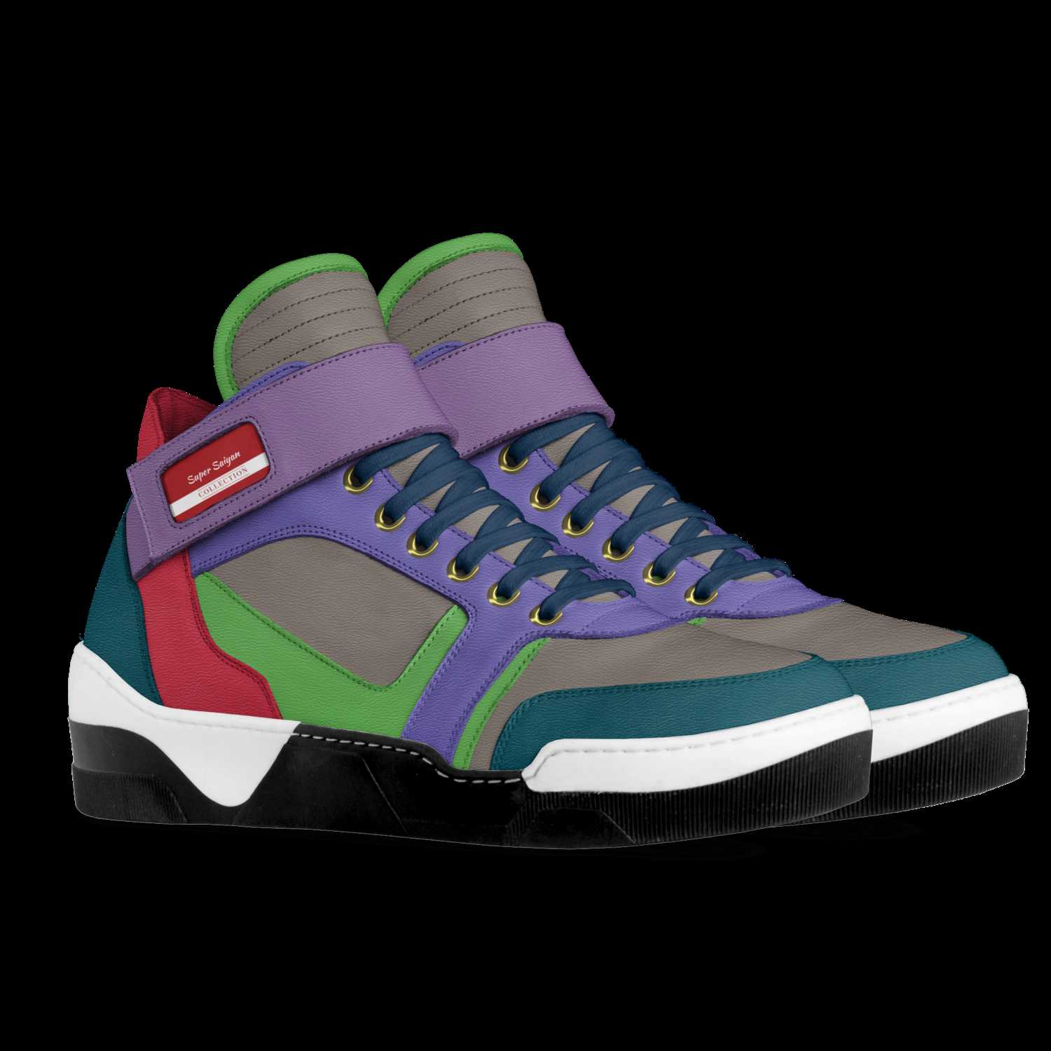 Super Saiyan A Custom Shoe concept by Sean Allison