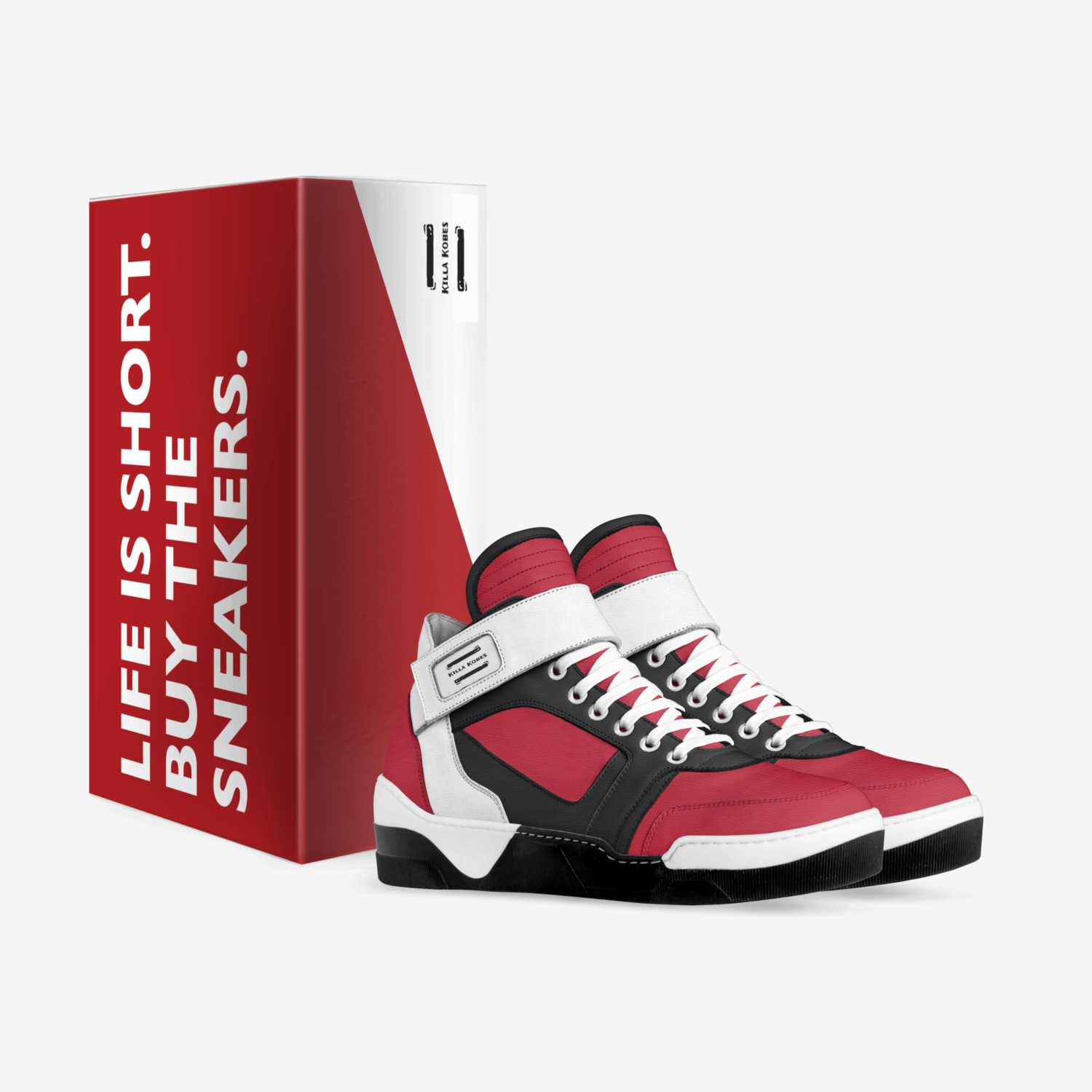 Killa Kobes custom made in Italy shoes by Kobe Rushing | Box view
