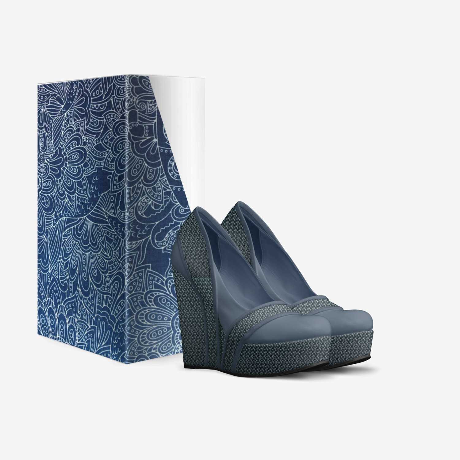 Lady custom made in Italy shoes by Beatrice Redi | Box view