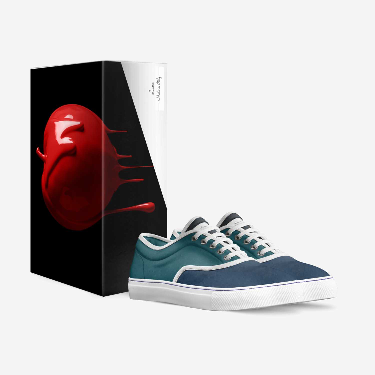 Luna custom made in Italy shoes by Bookshop2 | Box view