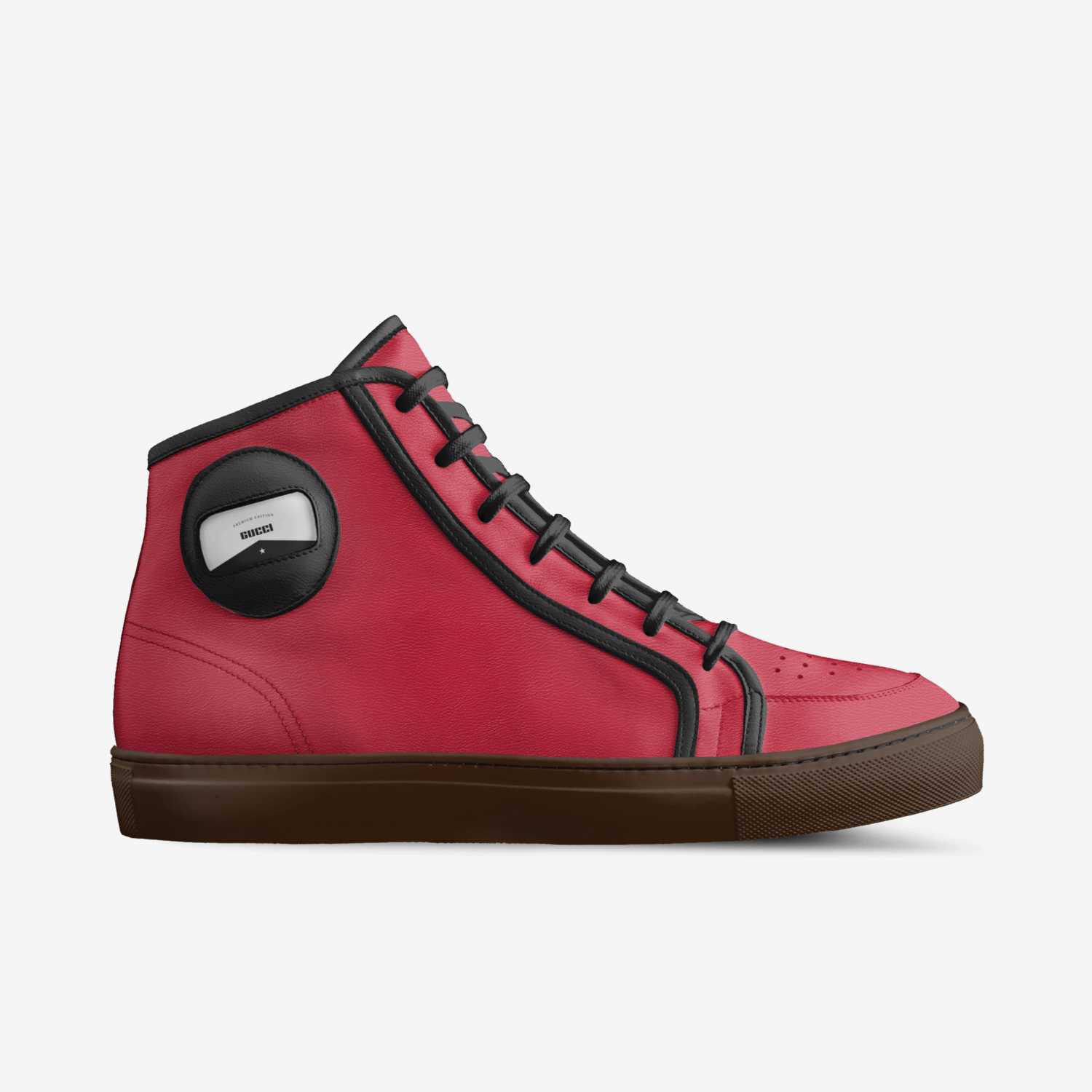 GUCCl custom made in Italy shoes by Steve Bay | Side view